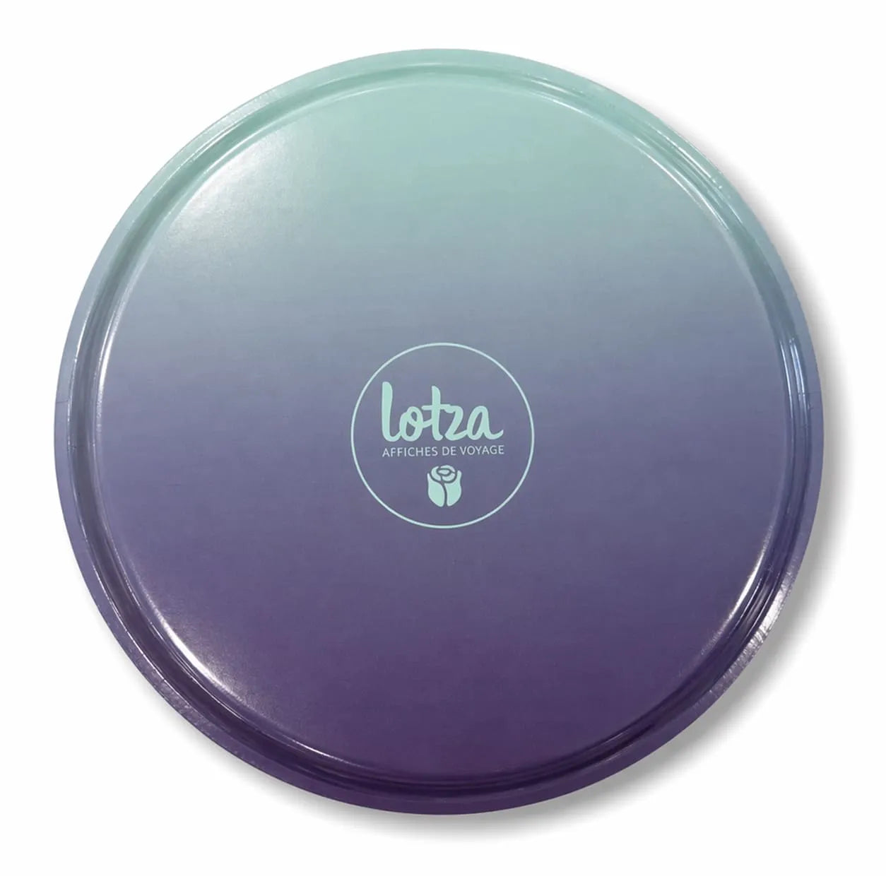 Plateau rond 42cm Thé