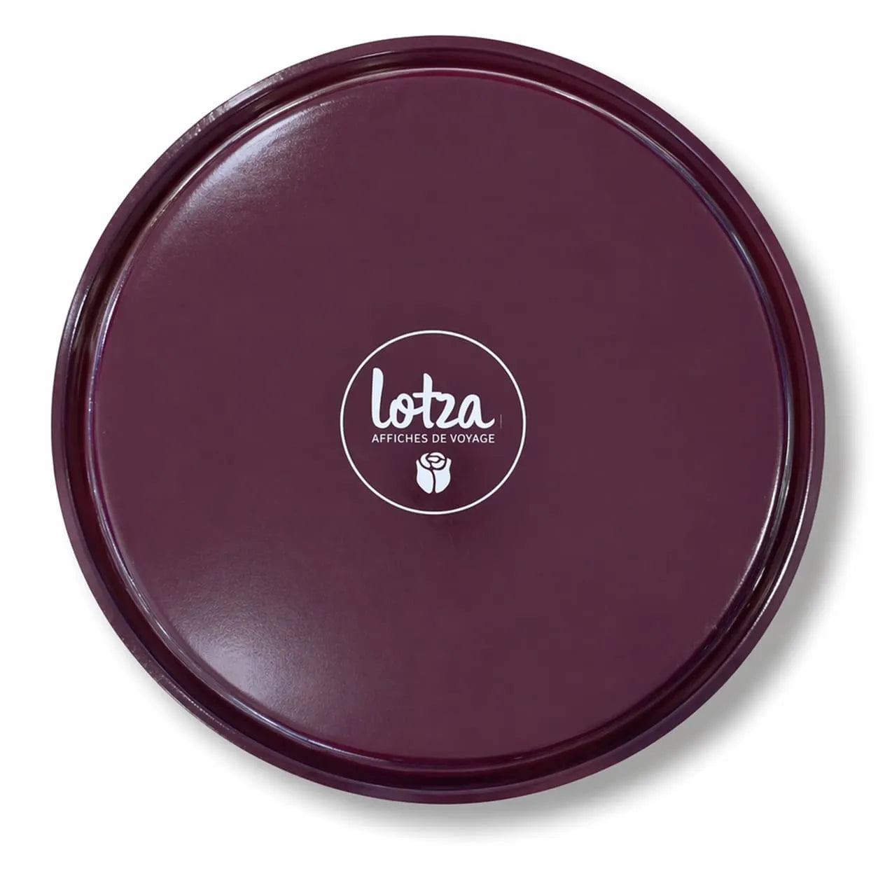 Plateau rond 42cm Chocolat