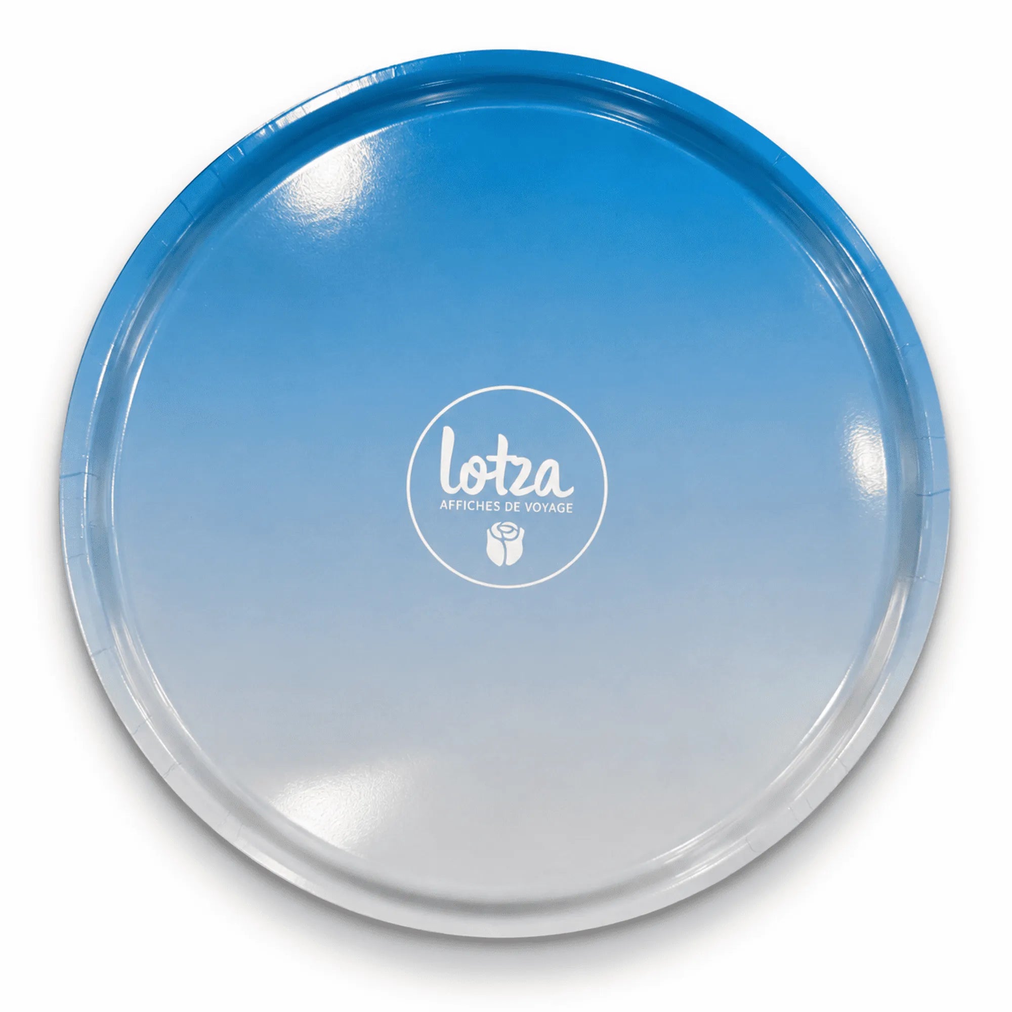Plateau rond 42cm La Rochelle - Les Deux Tours