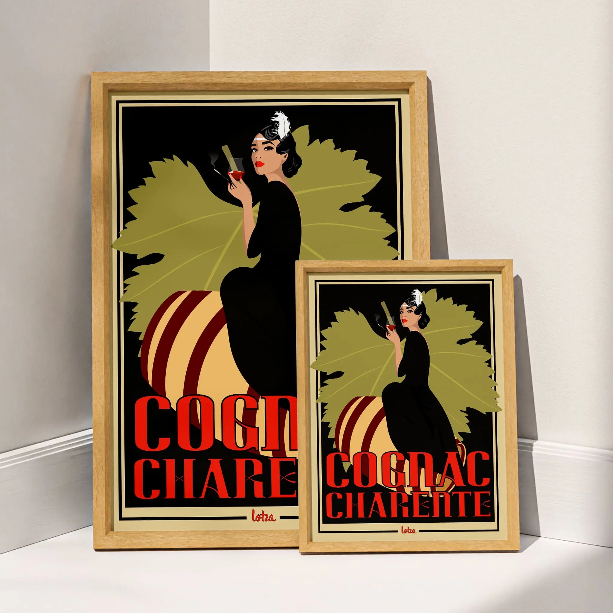 Affiche Cognac Charente