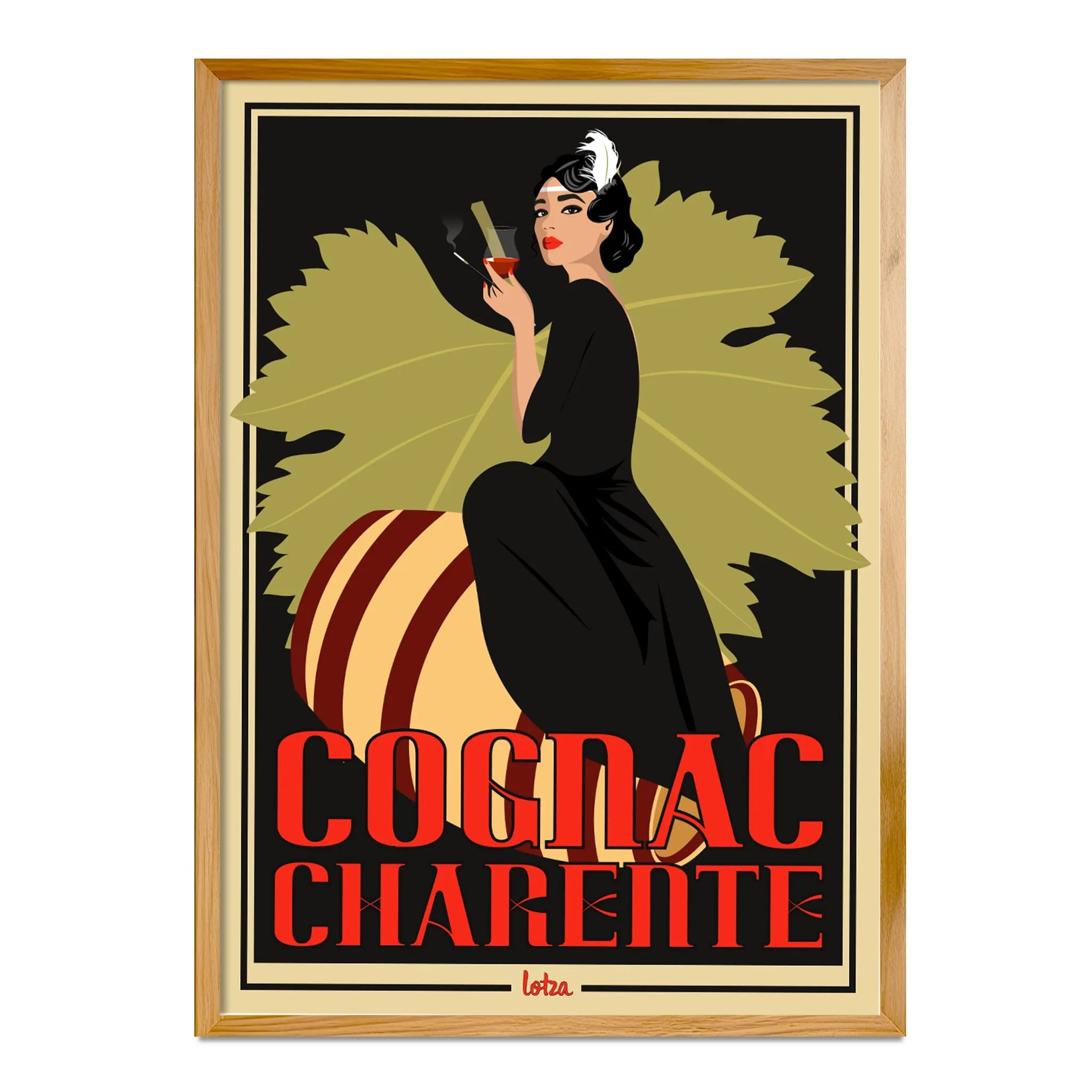 Affiche Cognac Charente