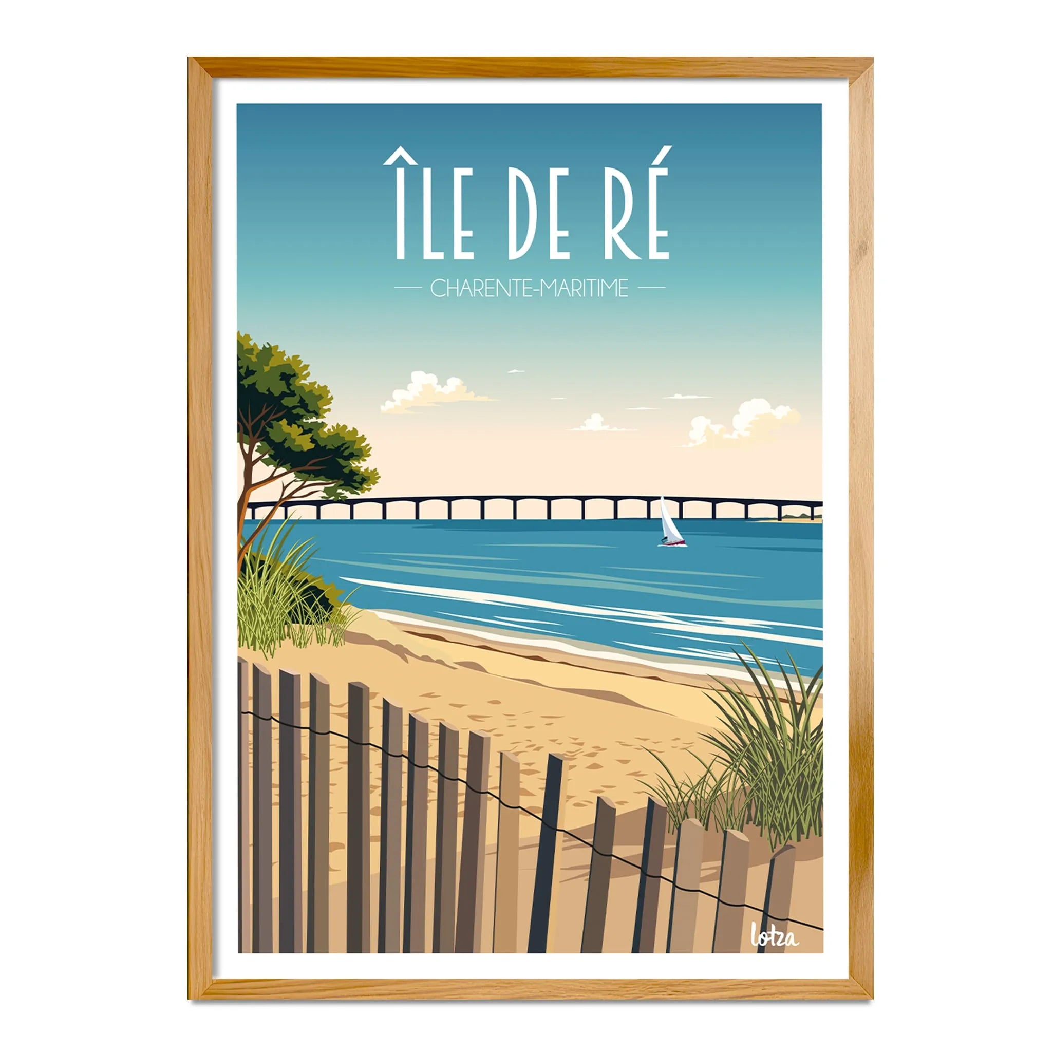 Poster of the Isle of Ré