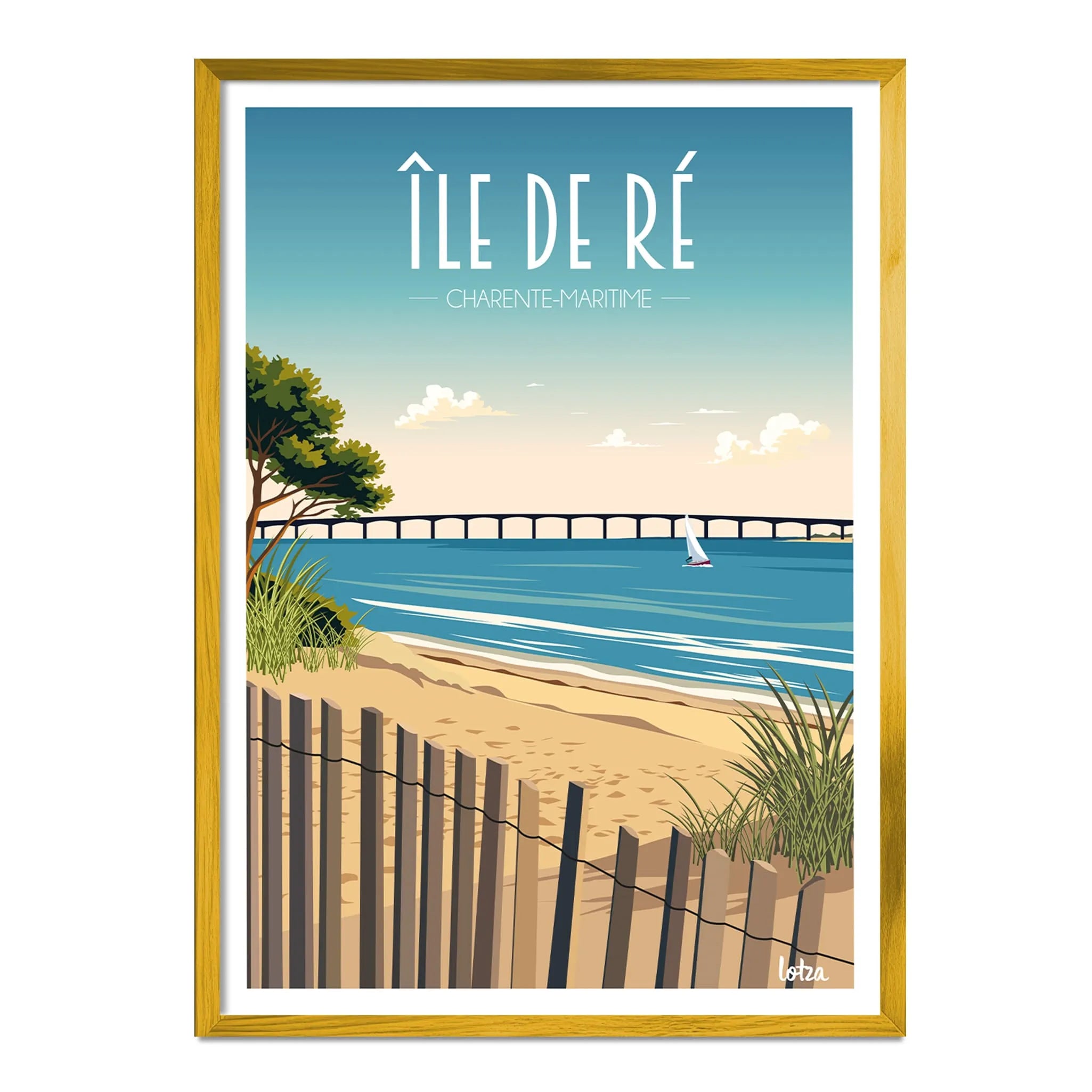 Poster of the Isle of Ré