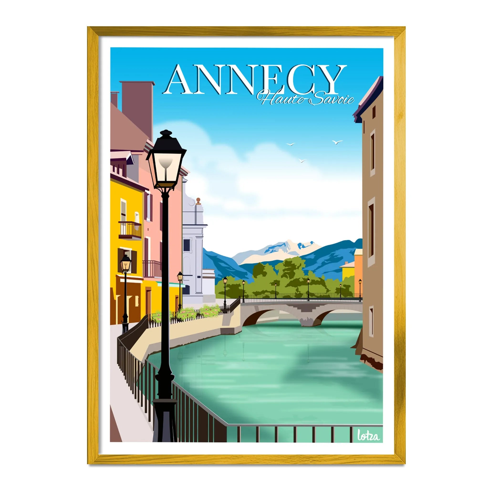 Affiche Annecy