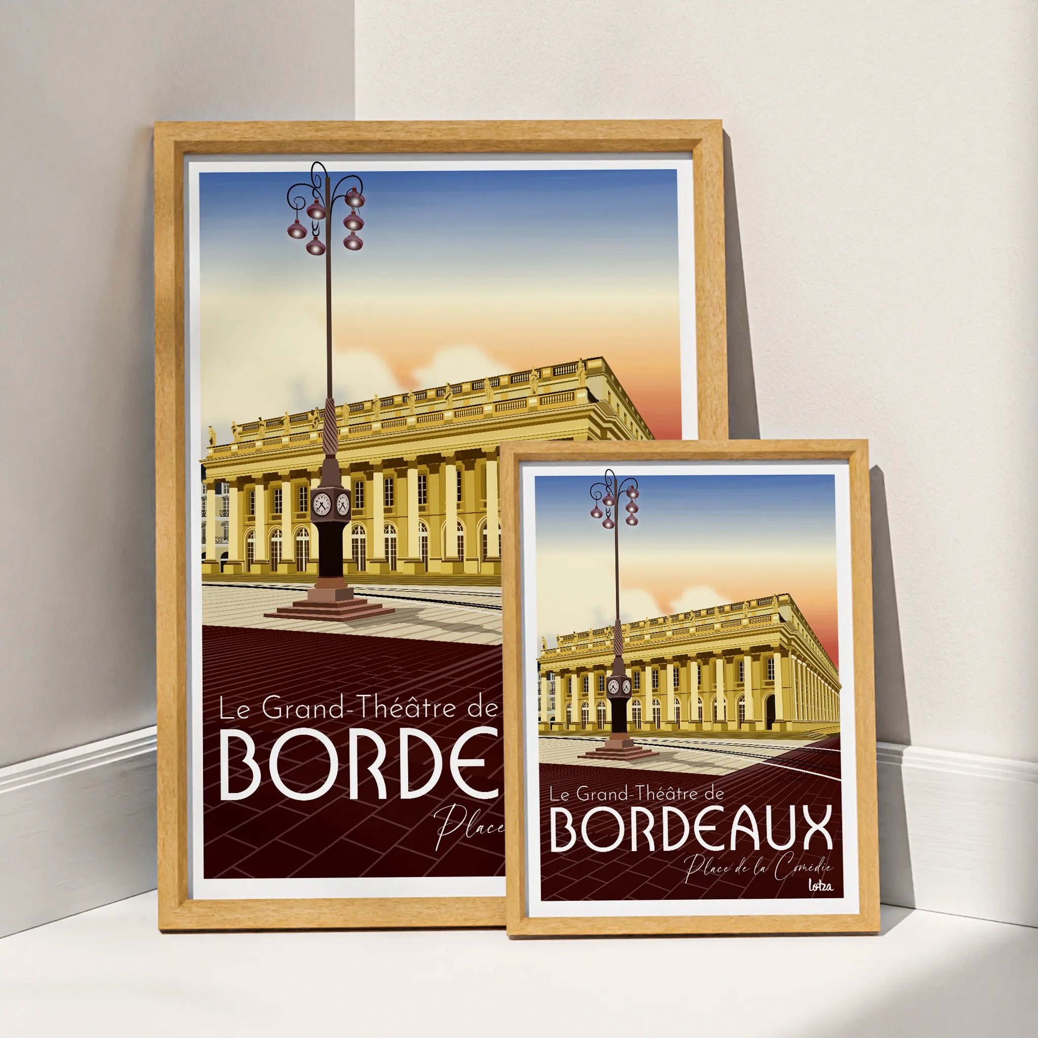 Affiche Bordeaux - Grand Théâtre