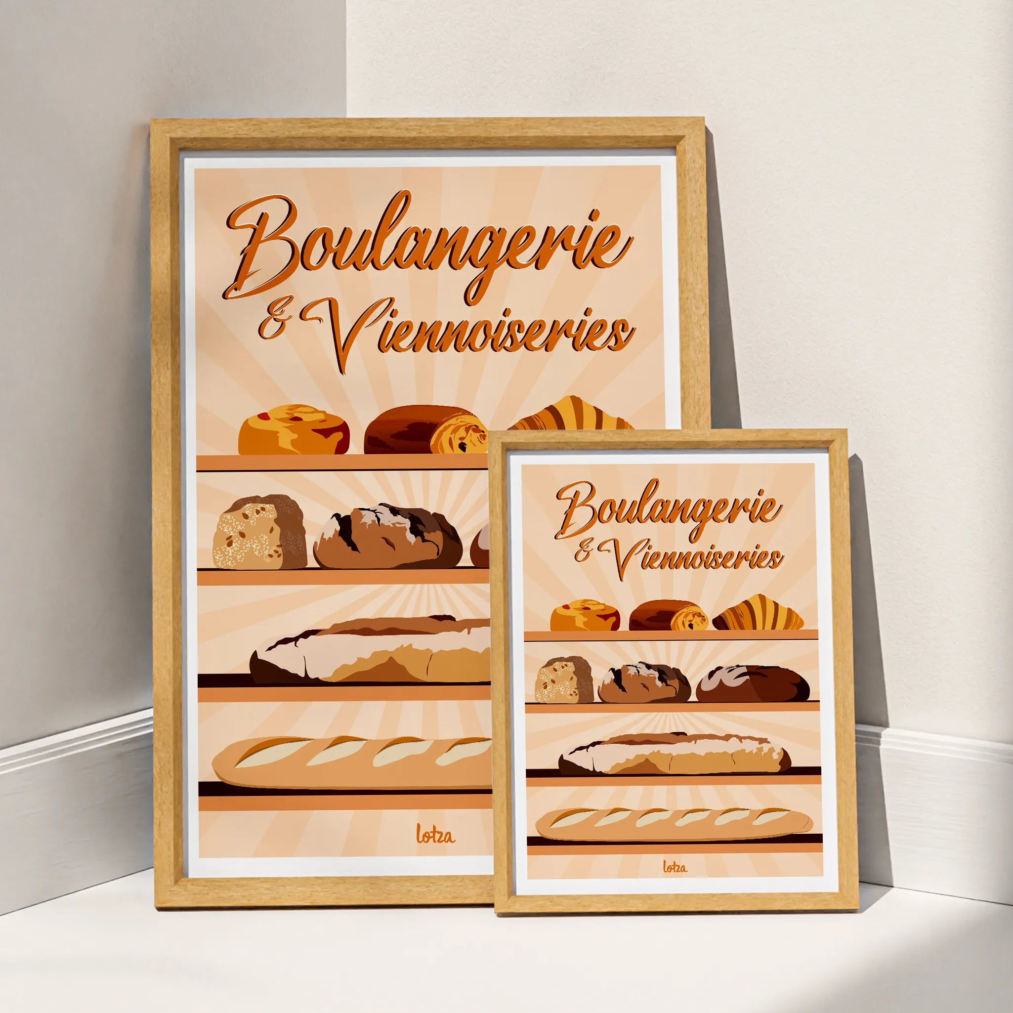 Affiche Boulangerie & Viennoiseries