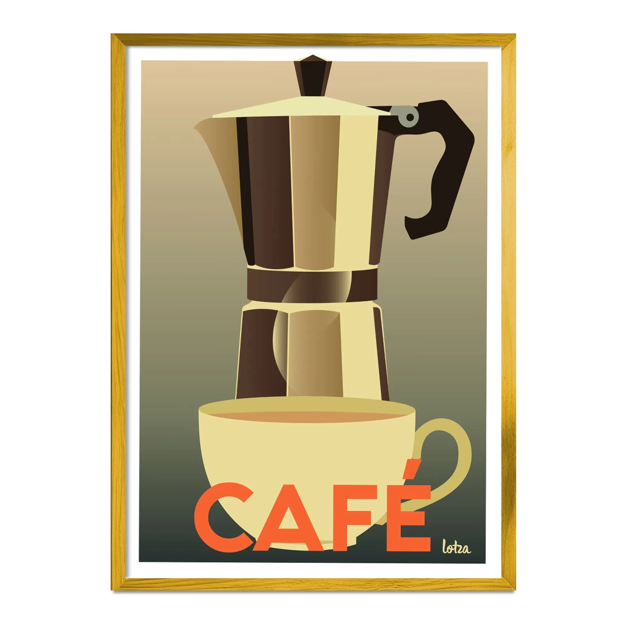 Affiche Café