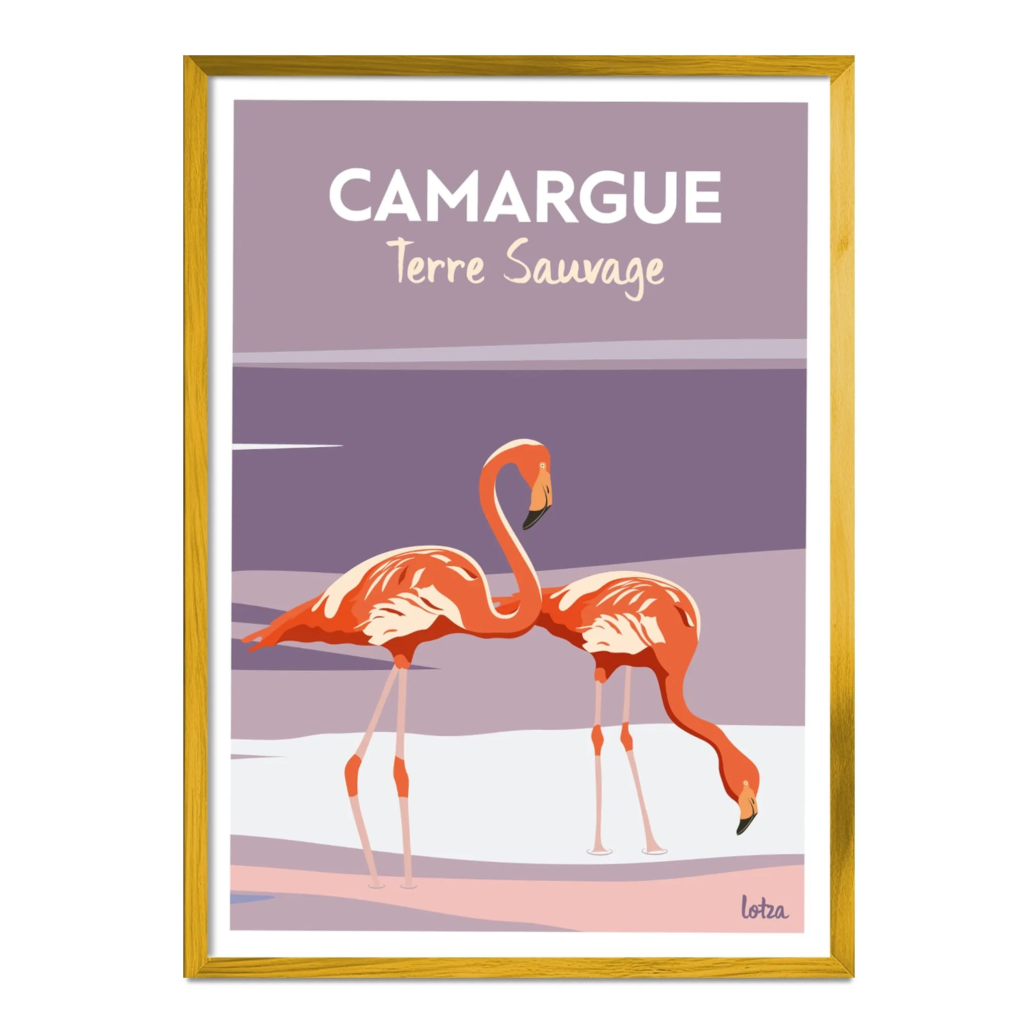 Affiche Camargue - Terre Sauvage