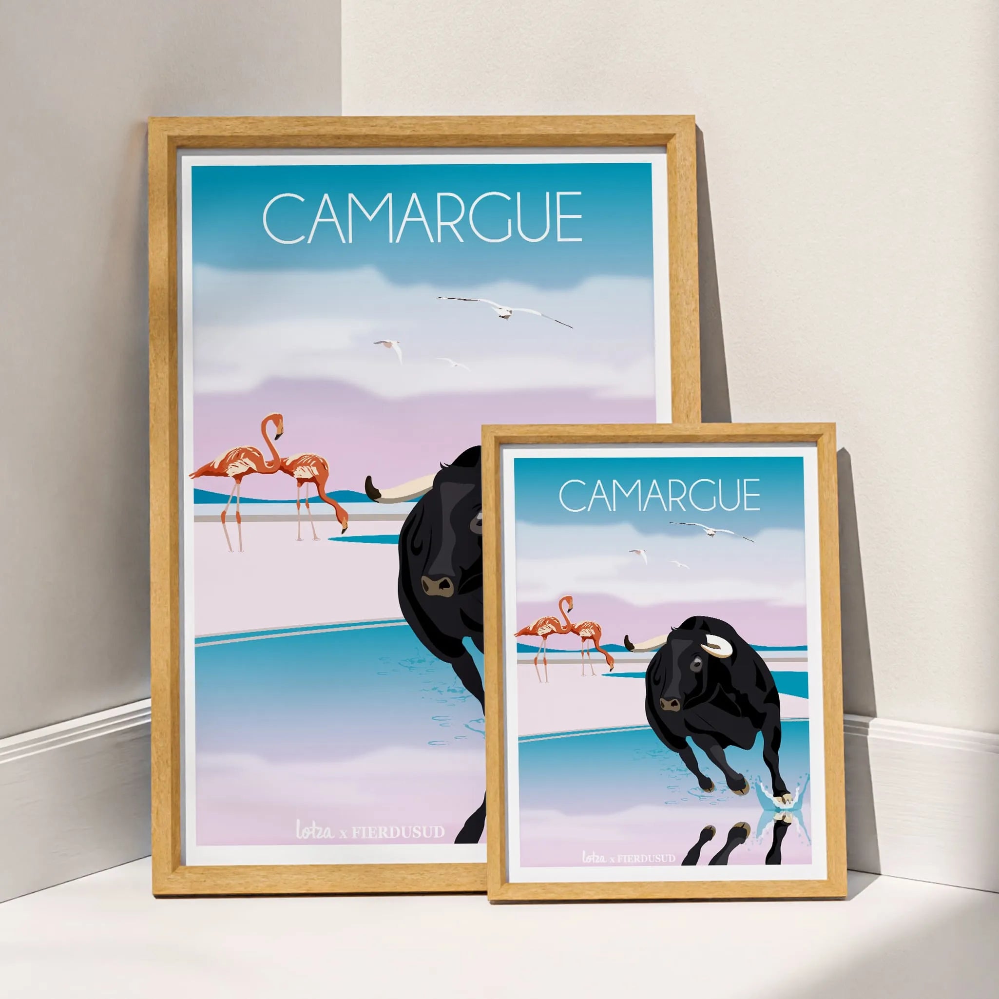 Affiche Camargue