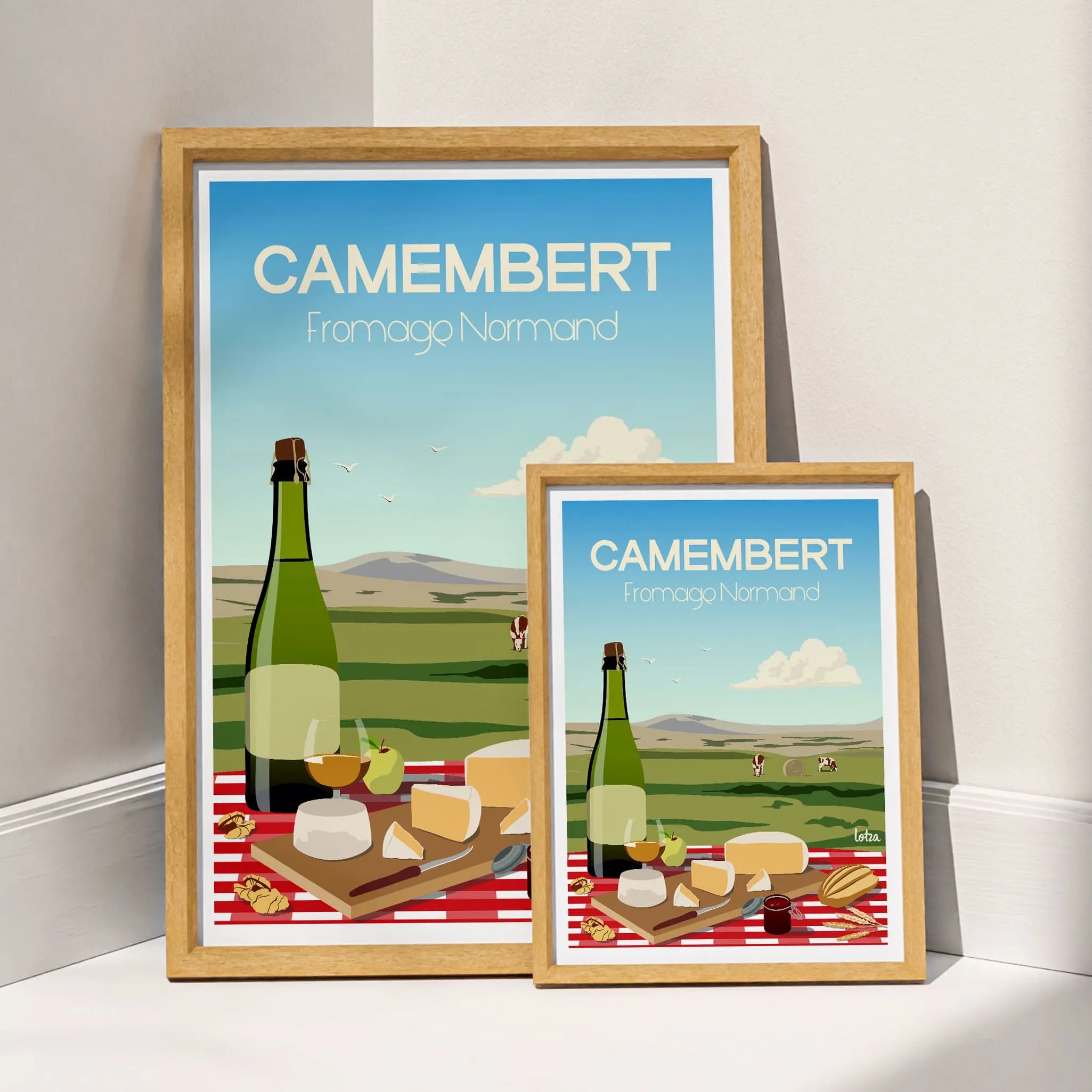 Affiche Camembert