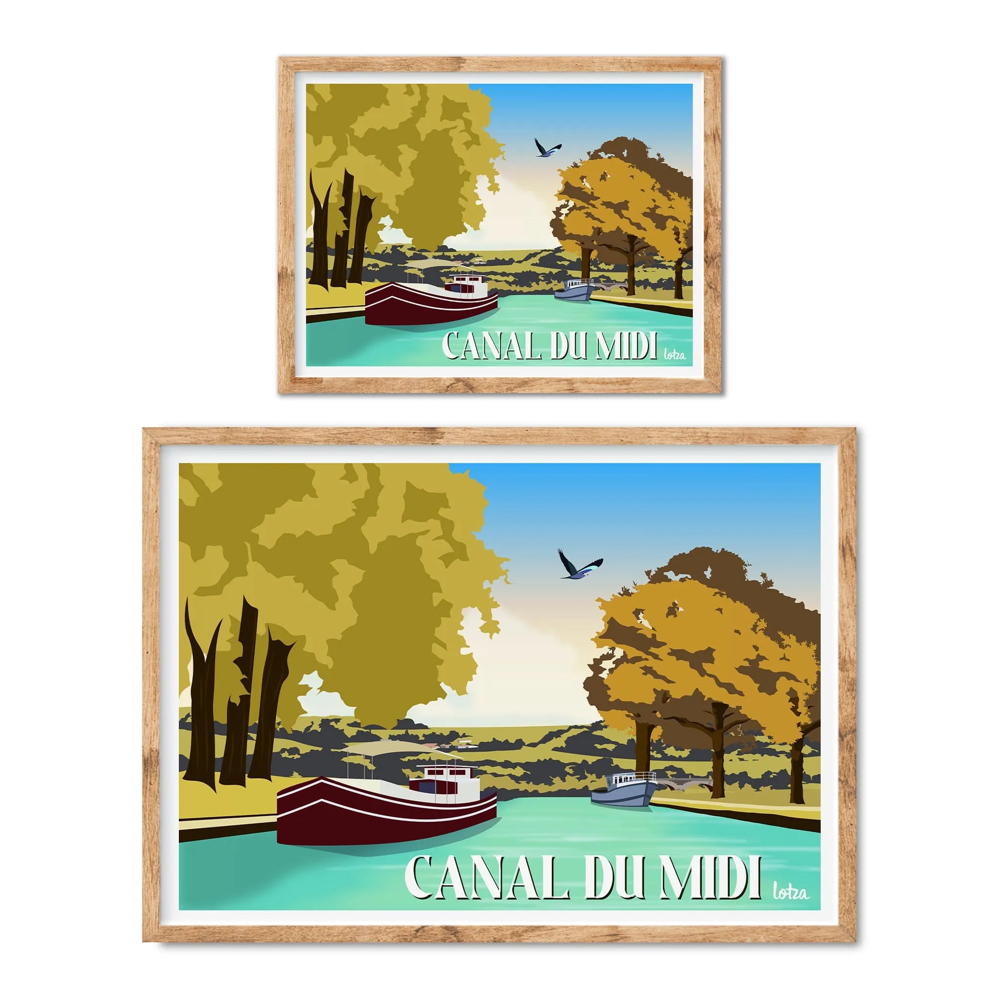 Affiche Canal du Midi