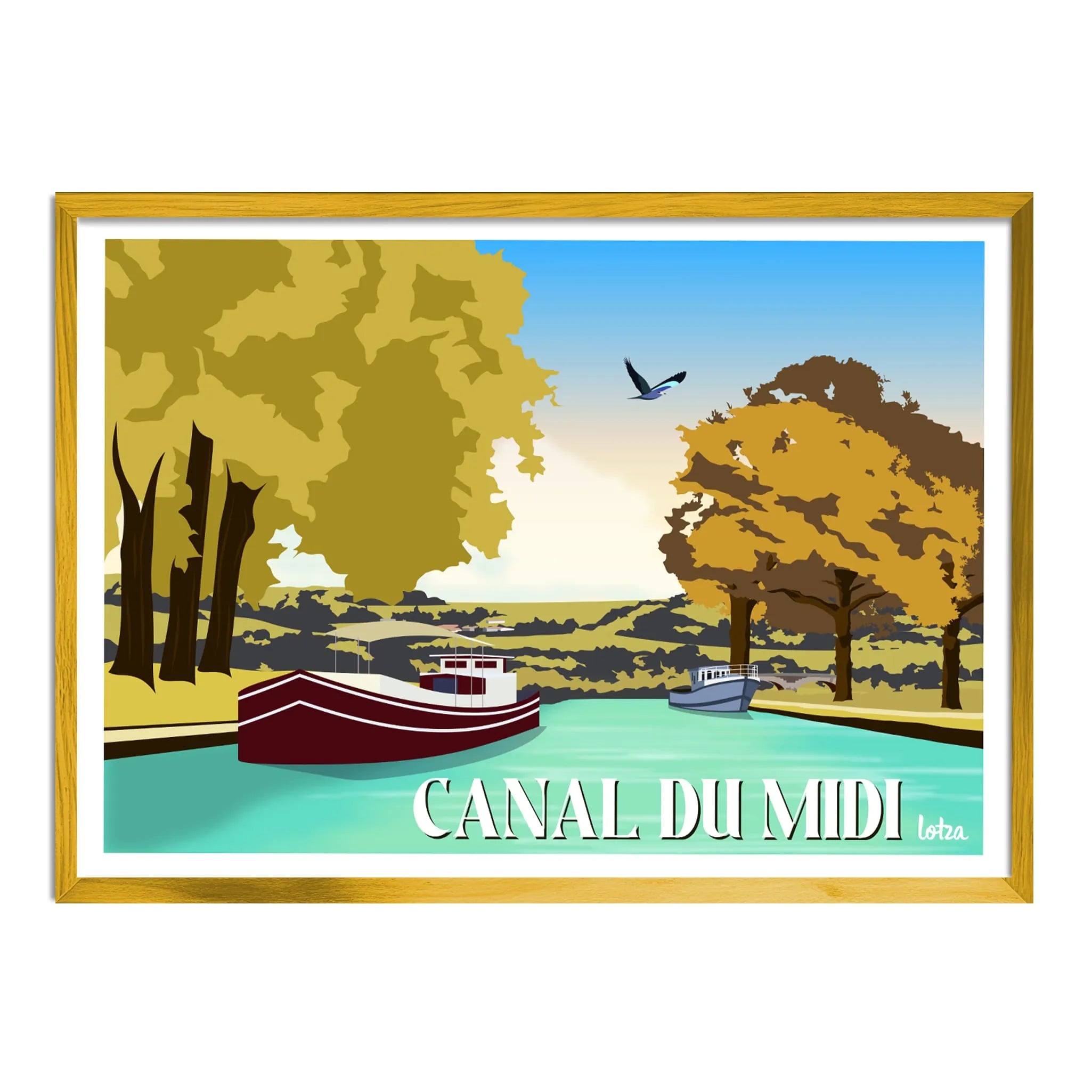 Affiche Canal du Midi