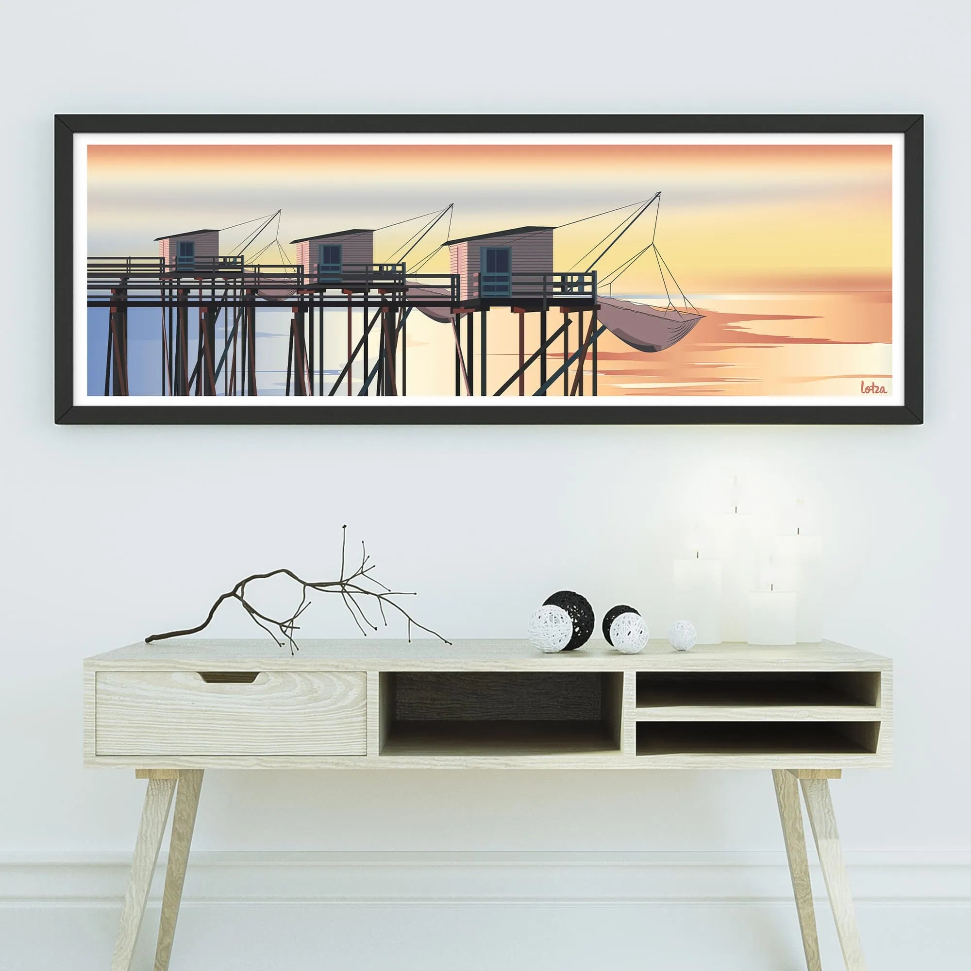 Affiche Charente-Maritime - Panoramique