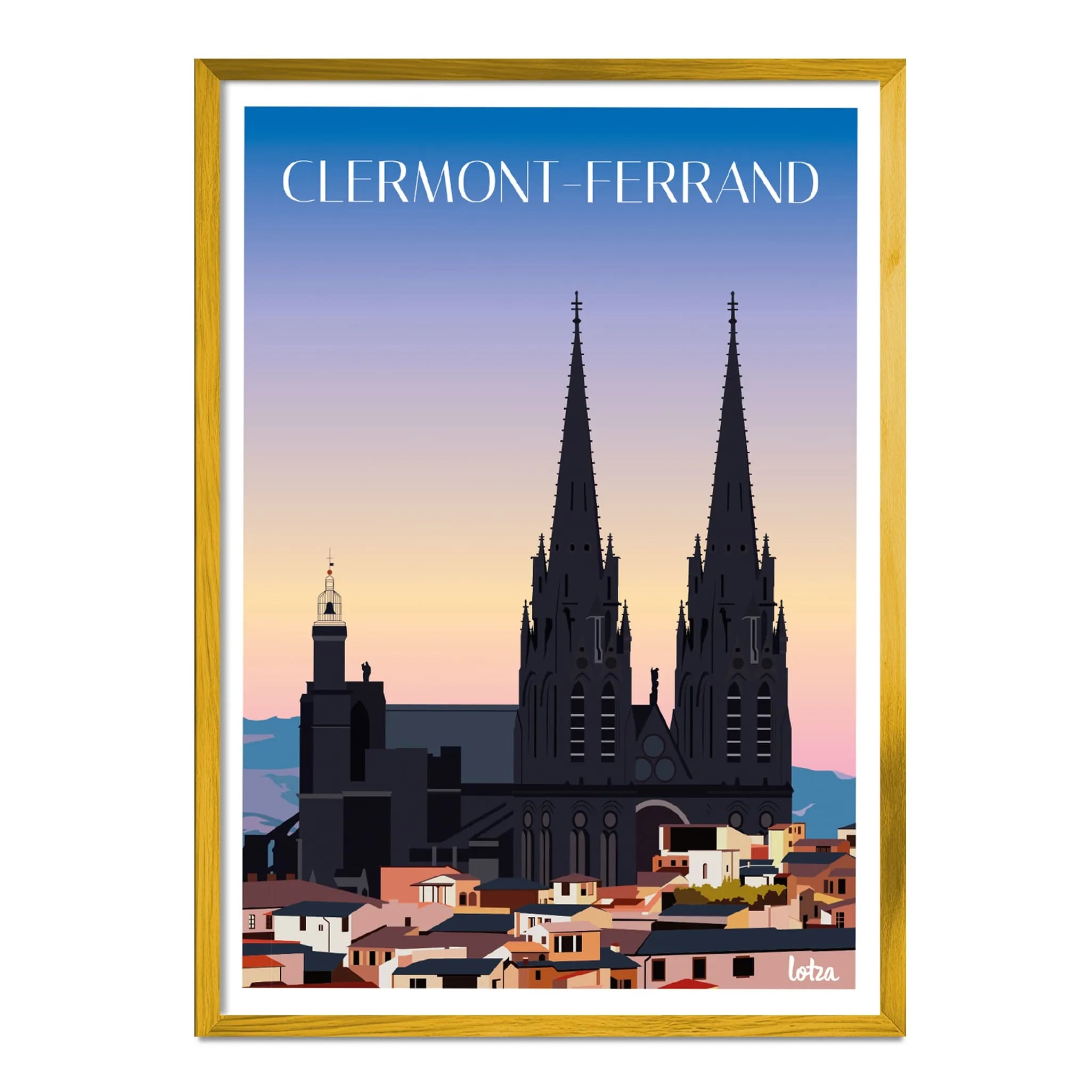 Affiche Clermont-Ferrand