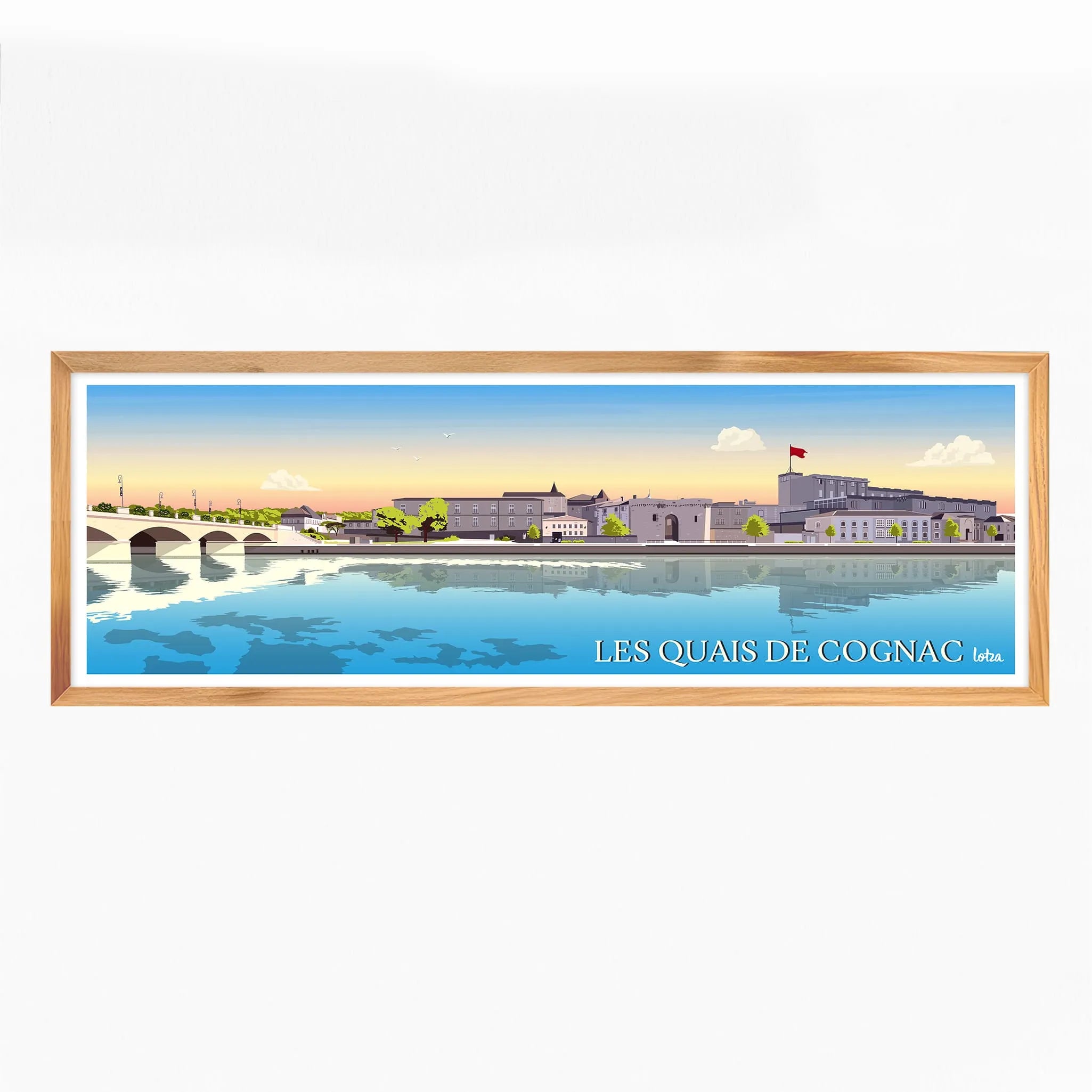 Affiche Cognac - Quais
