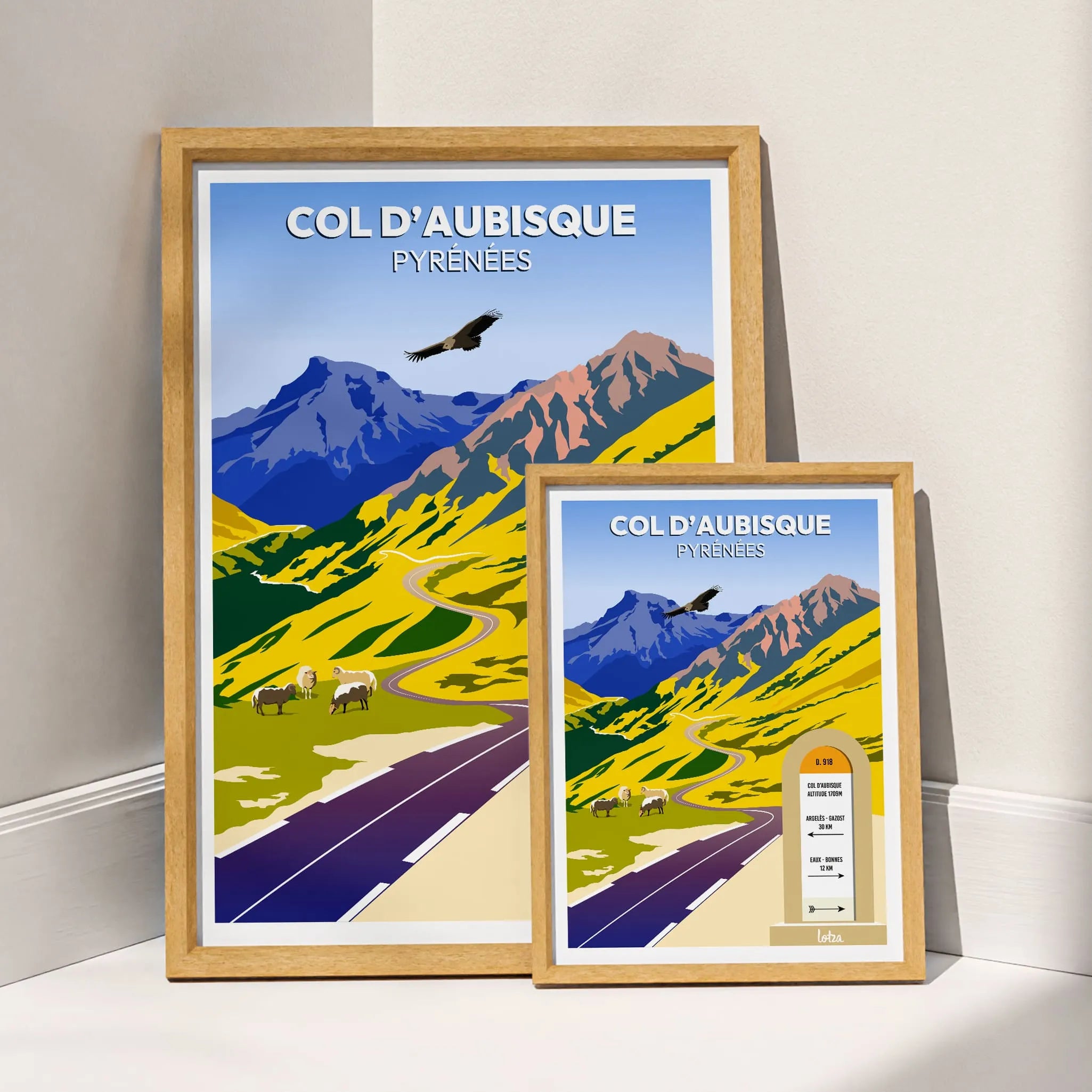 Affiche Col d'Aubisque