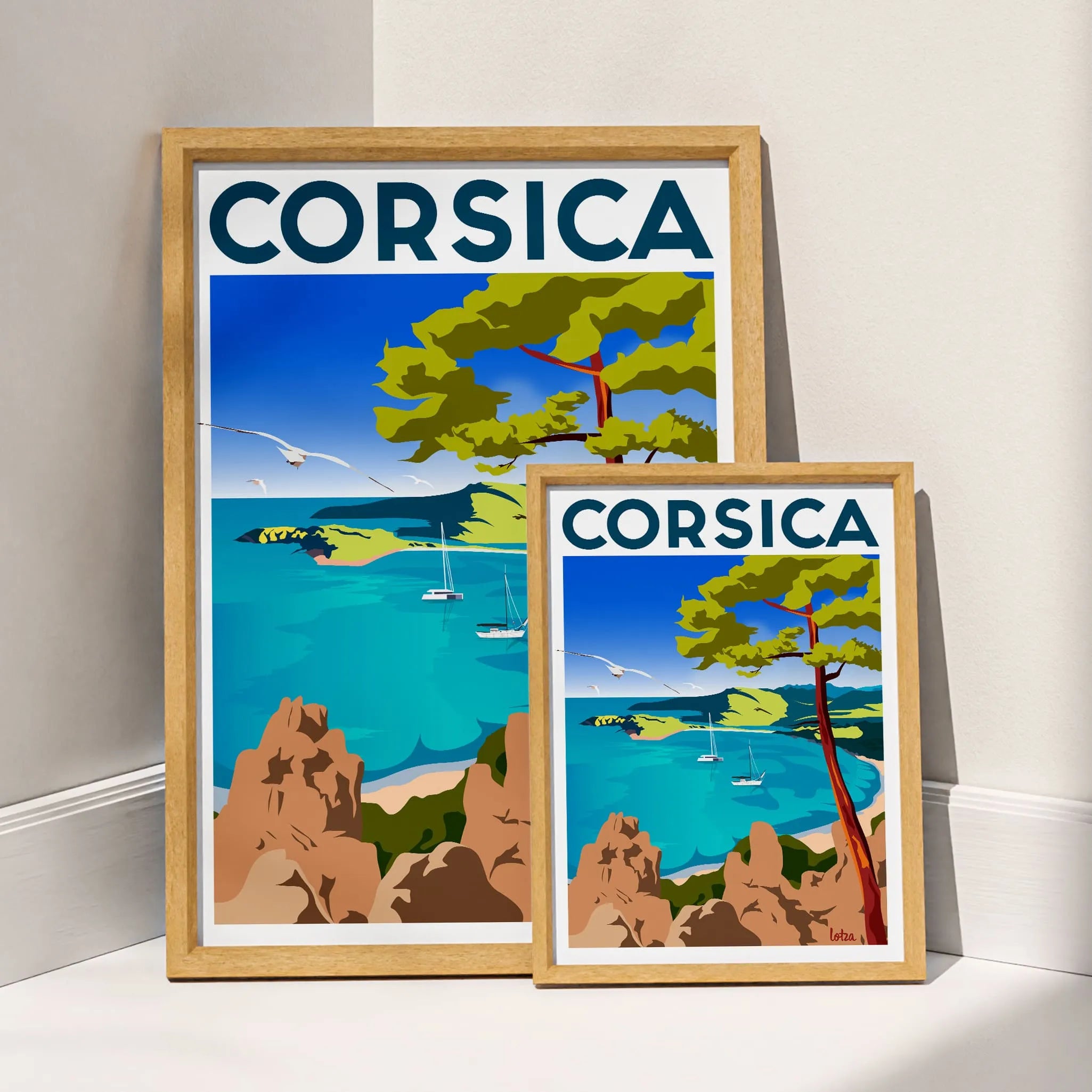Affiche Corsica