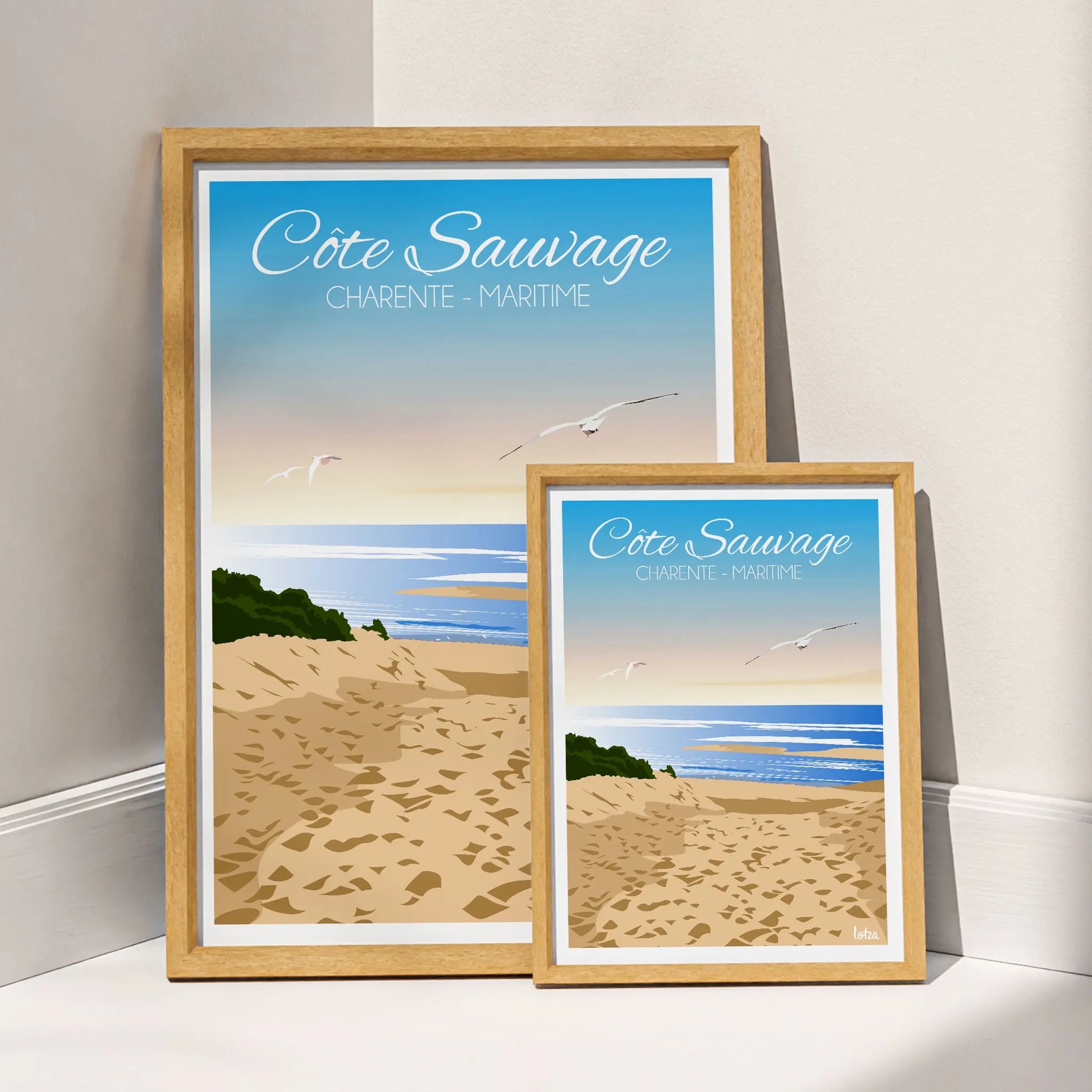 Affiche Côte Sauvage