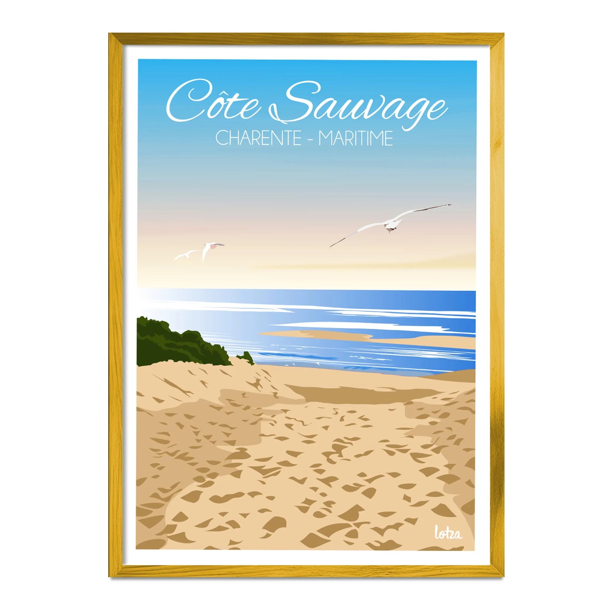 Affiche Côte Sauvage