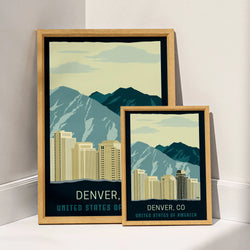 Affiche Denver, CO