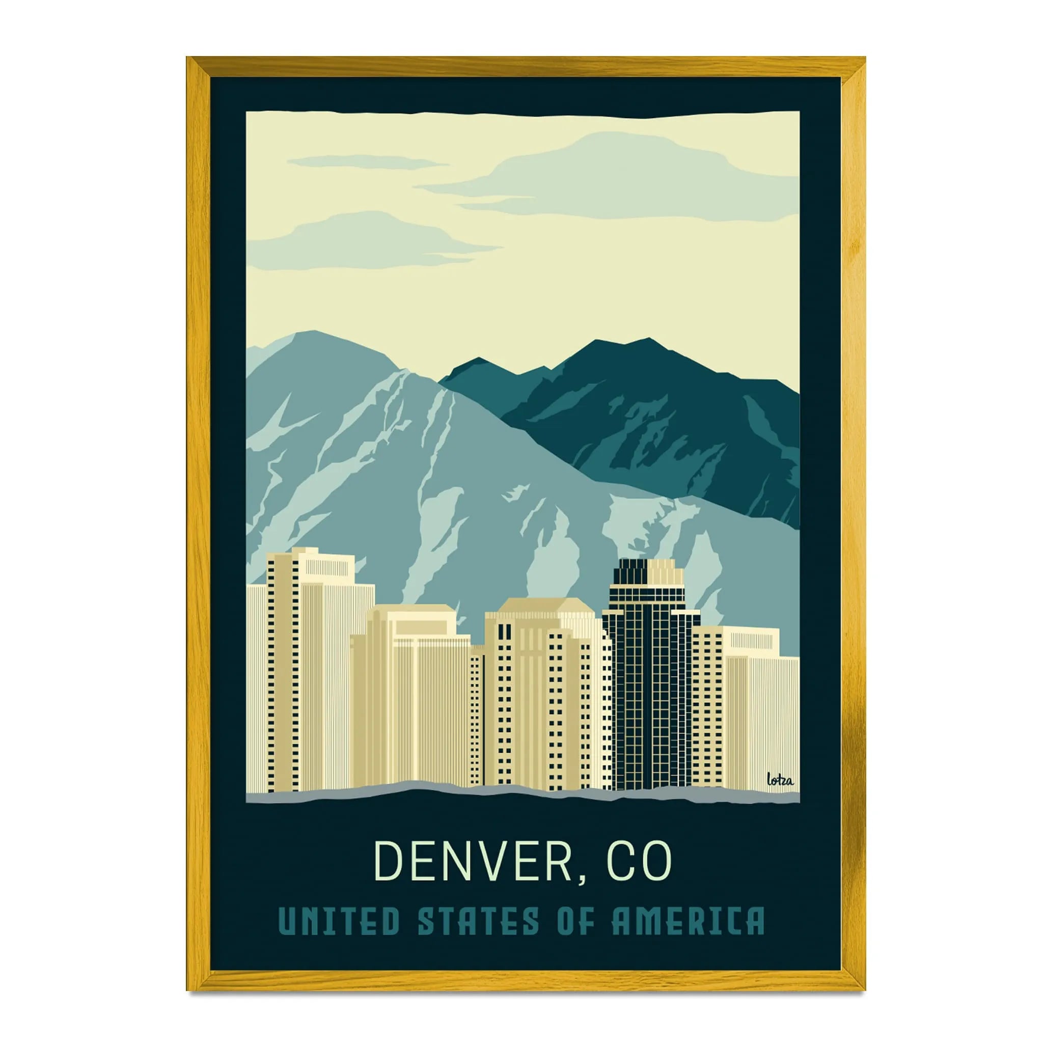 Affiche Denver, CO