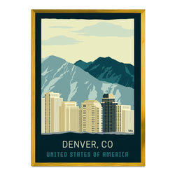Affiche Denver, CO