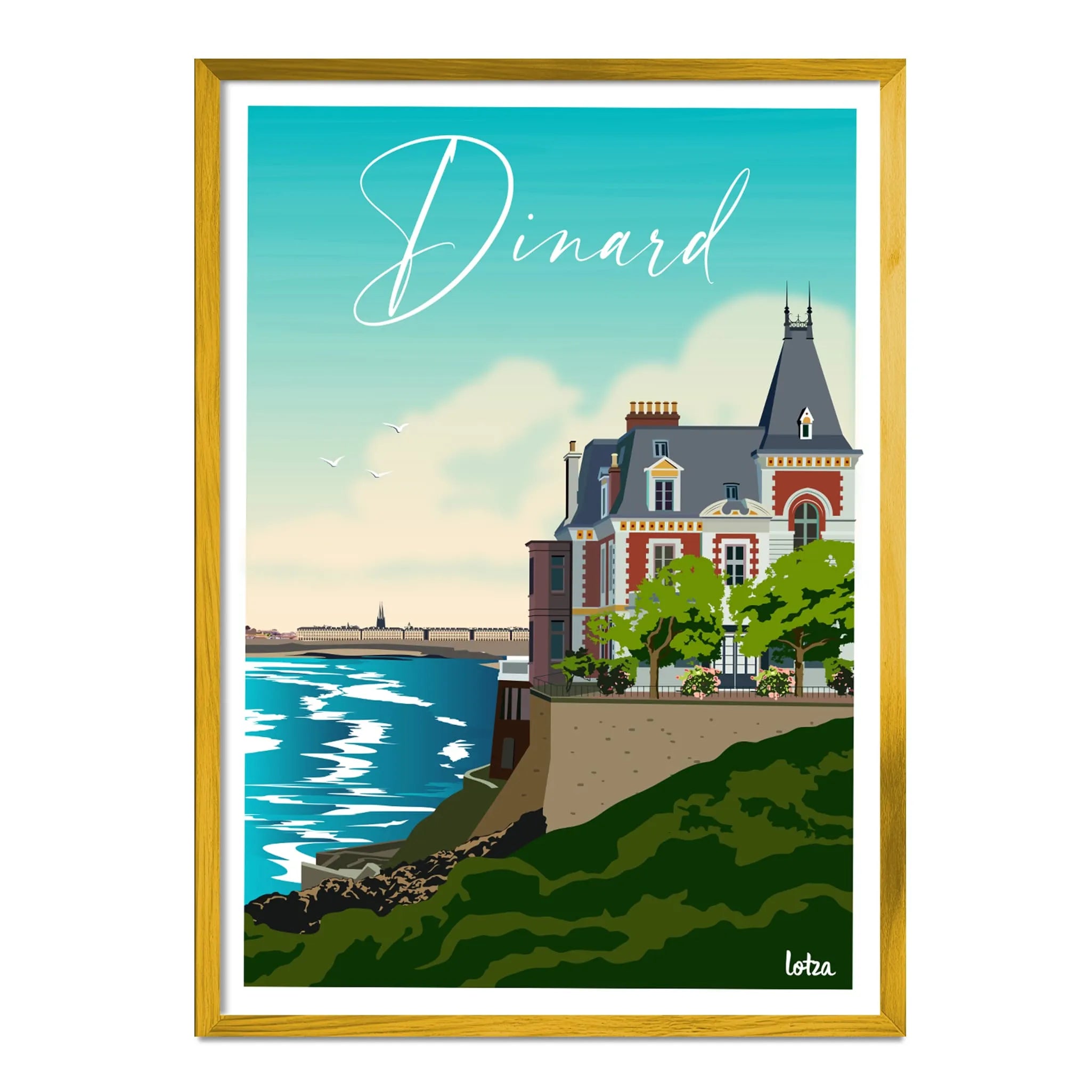 Affiche Dinard