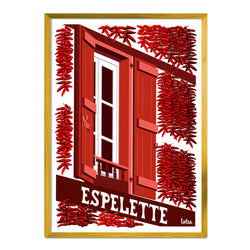 Affiche Espelette