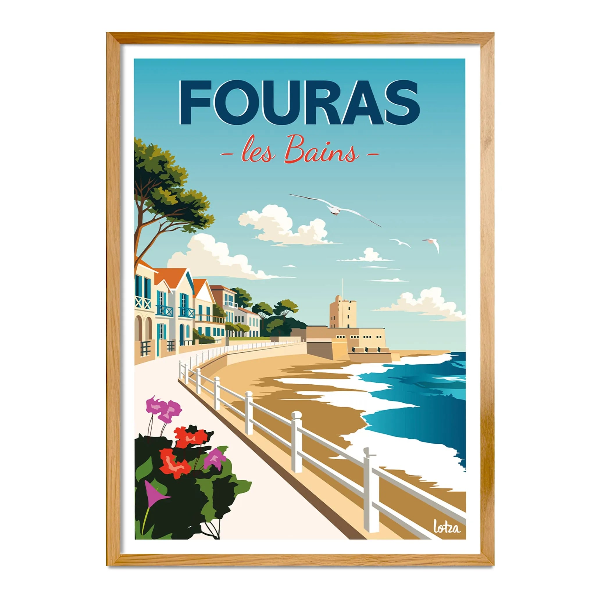 Affiche Fouras-les-Bains