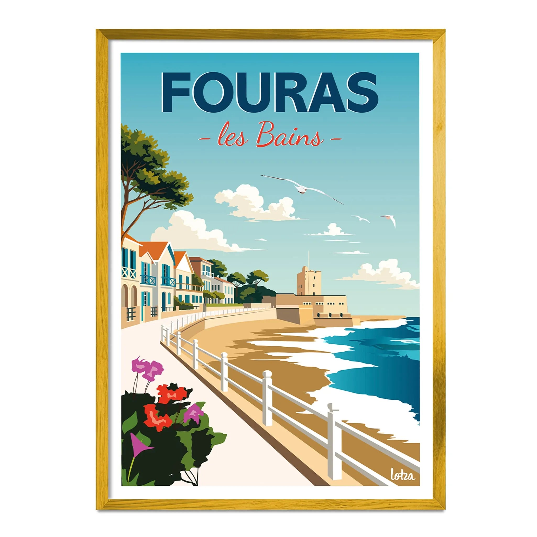 Affiche Fouras-les-Bains