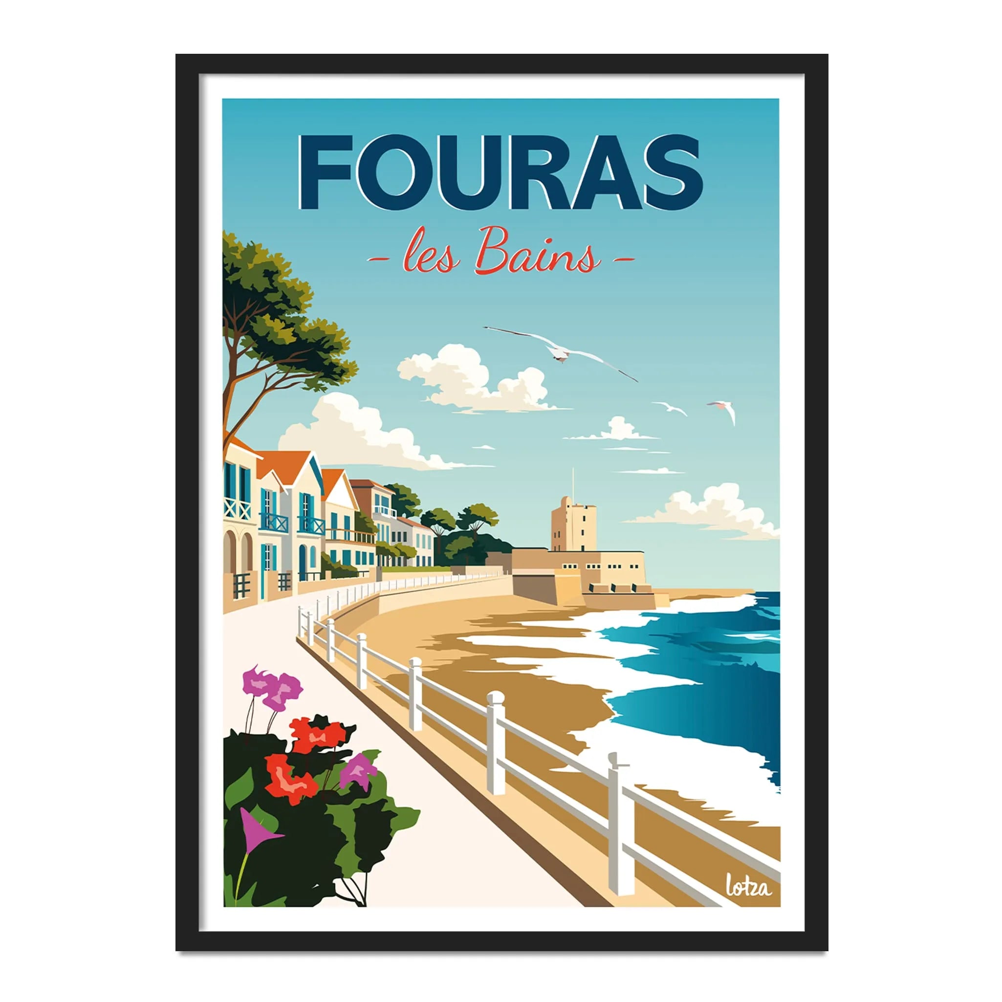 Affiche Fouras-les-Bains