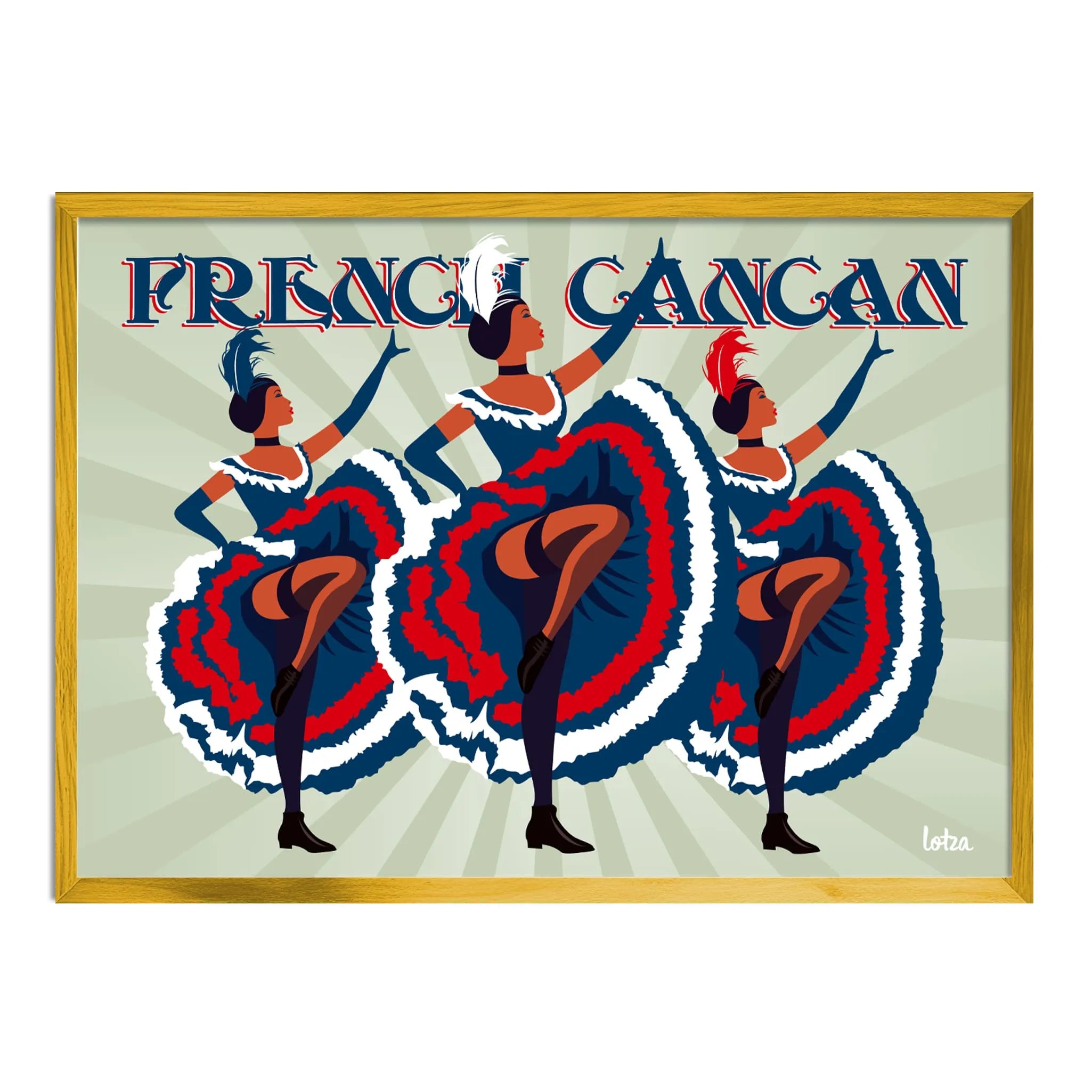 Affiche French Cancan