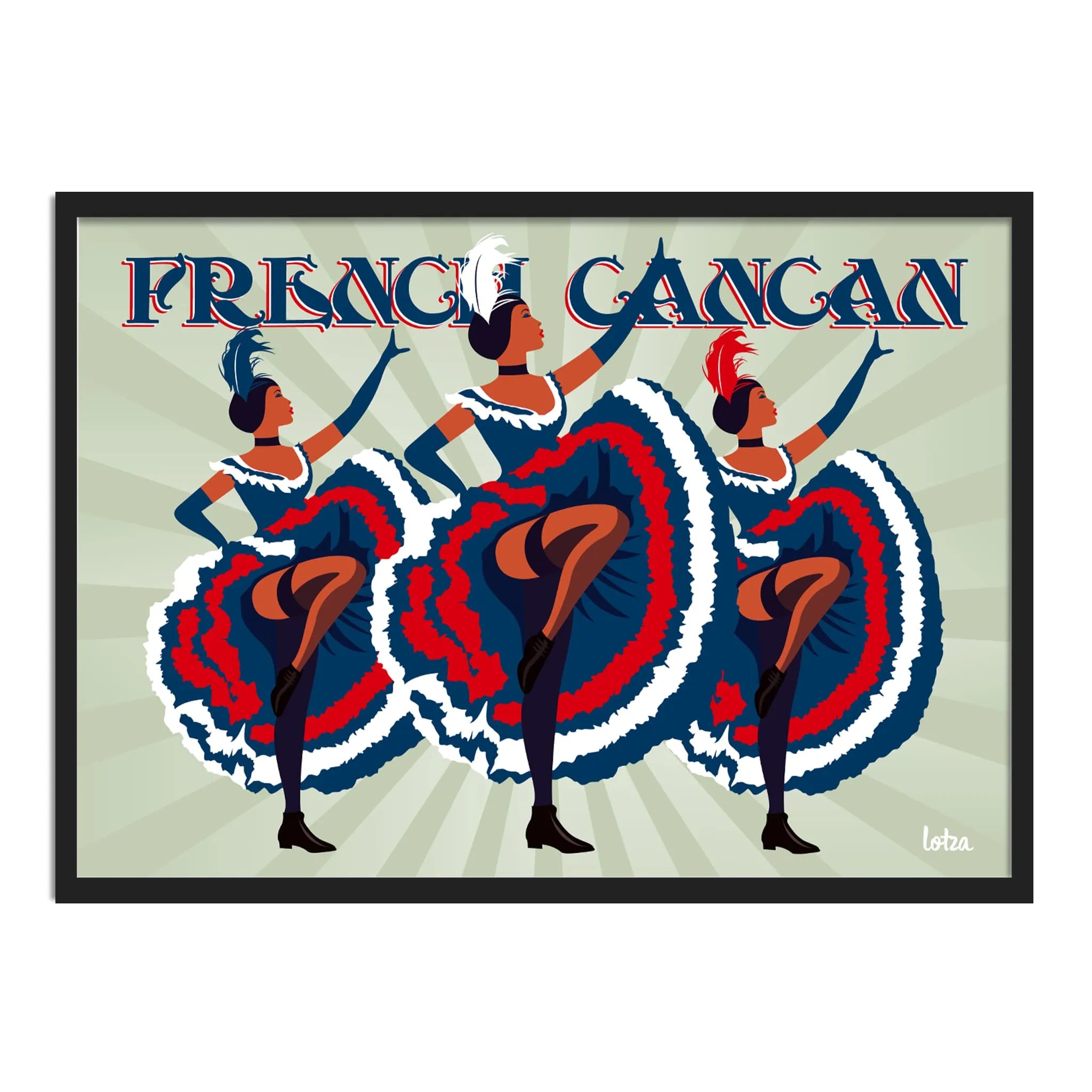 French Cancan Poster