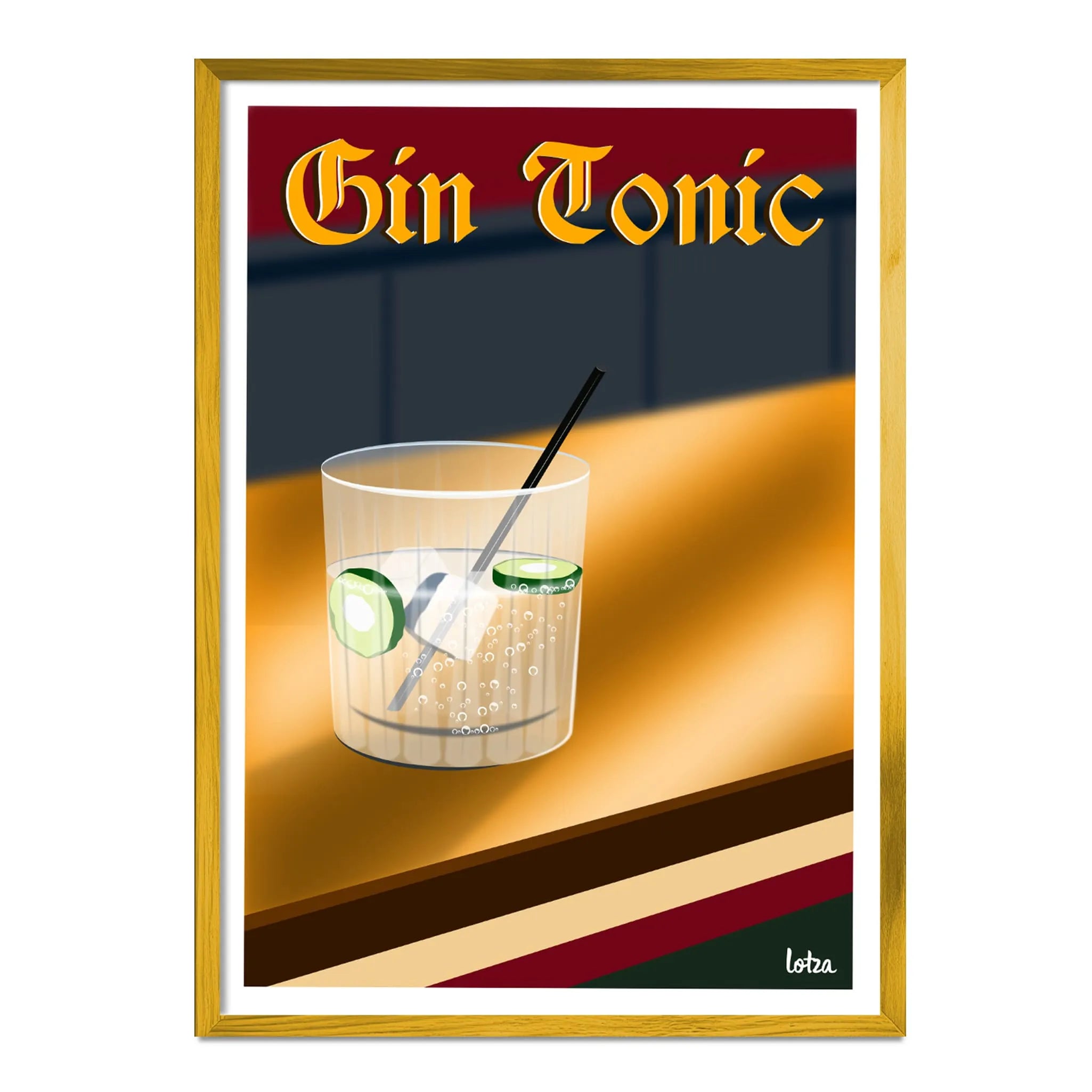 Gin and Tonic Poster