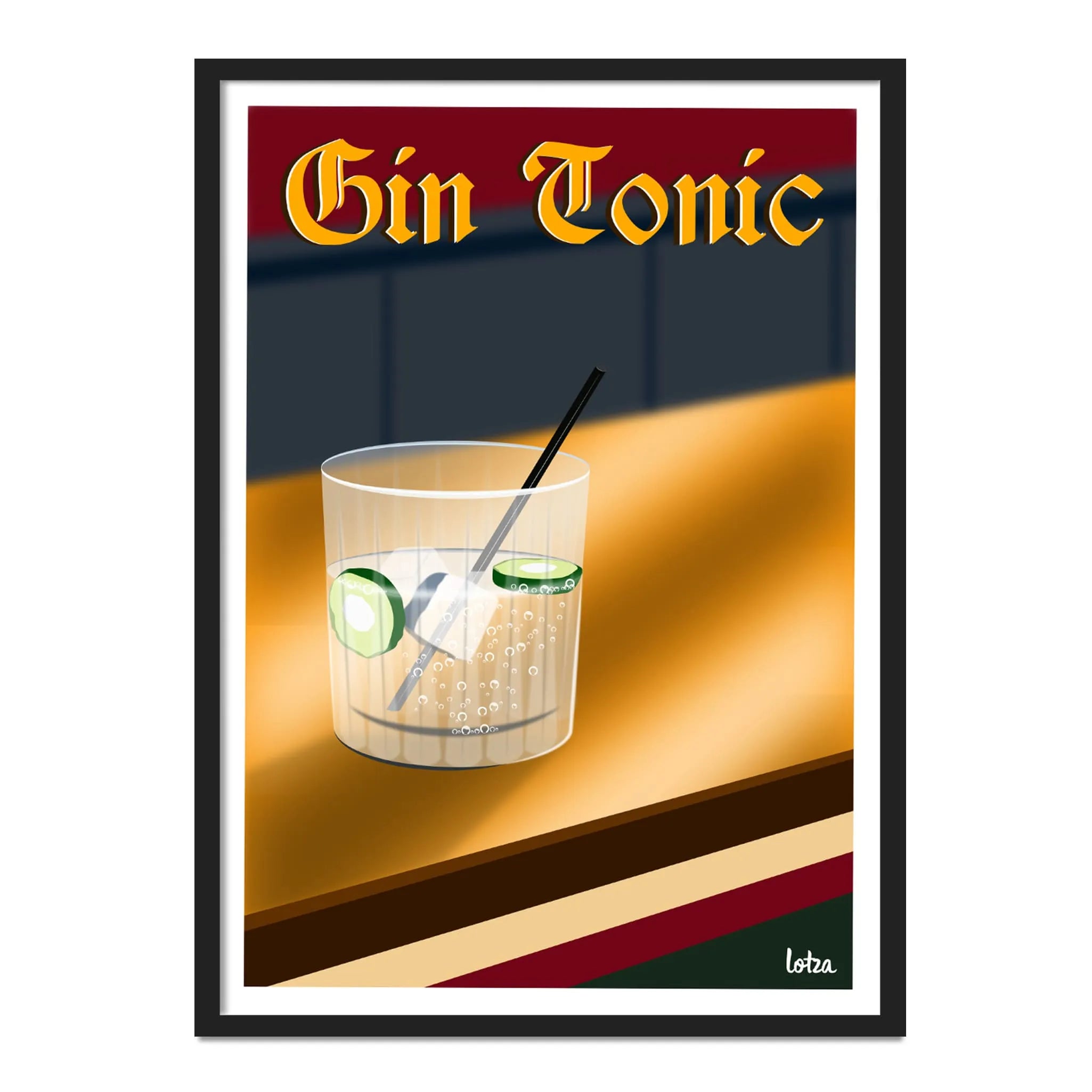 Affiche Gin Tonic