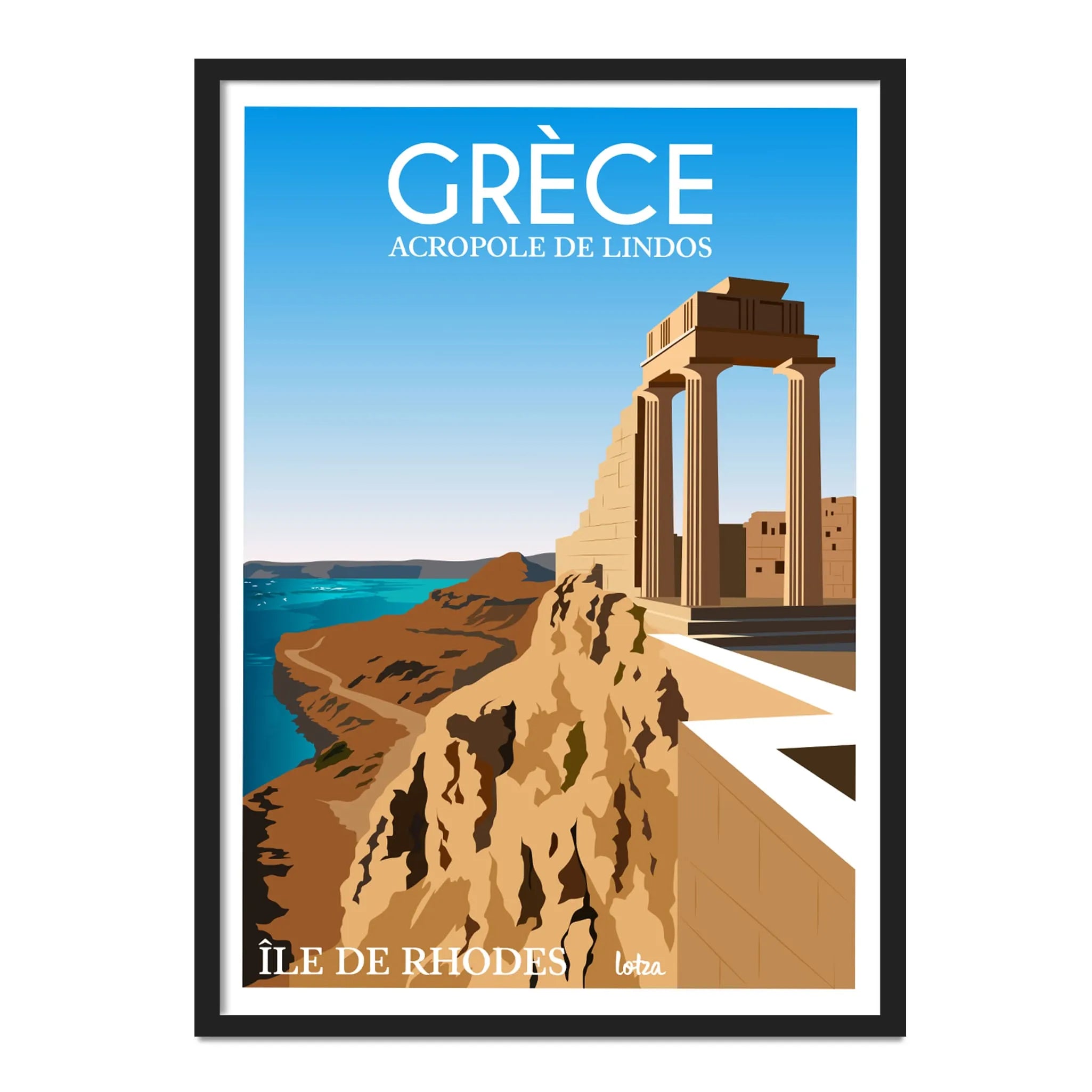 Lotza | Affiches de voyage