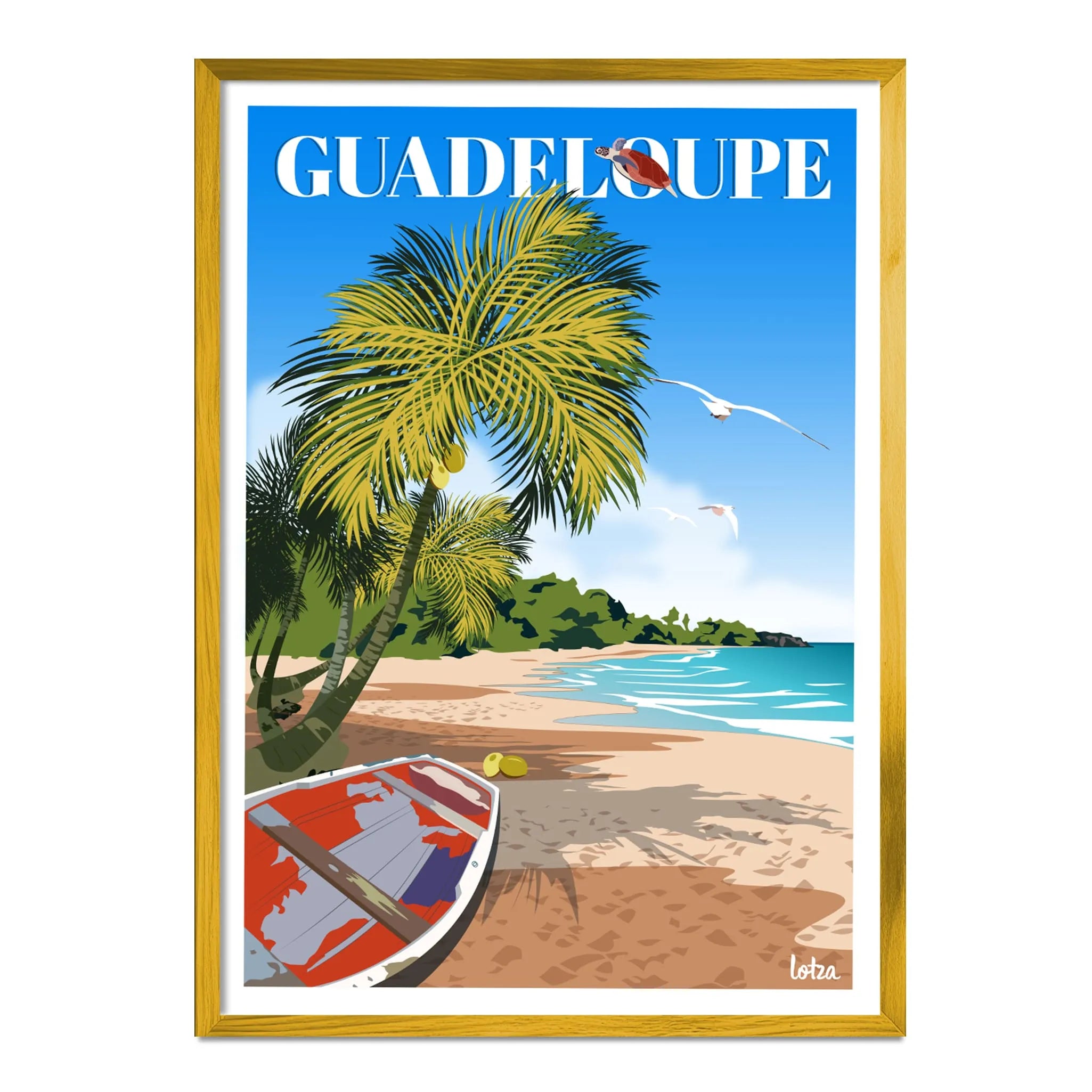 Affiche Guadeloupe