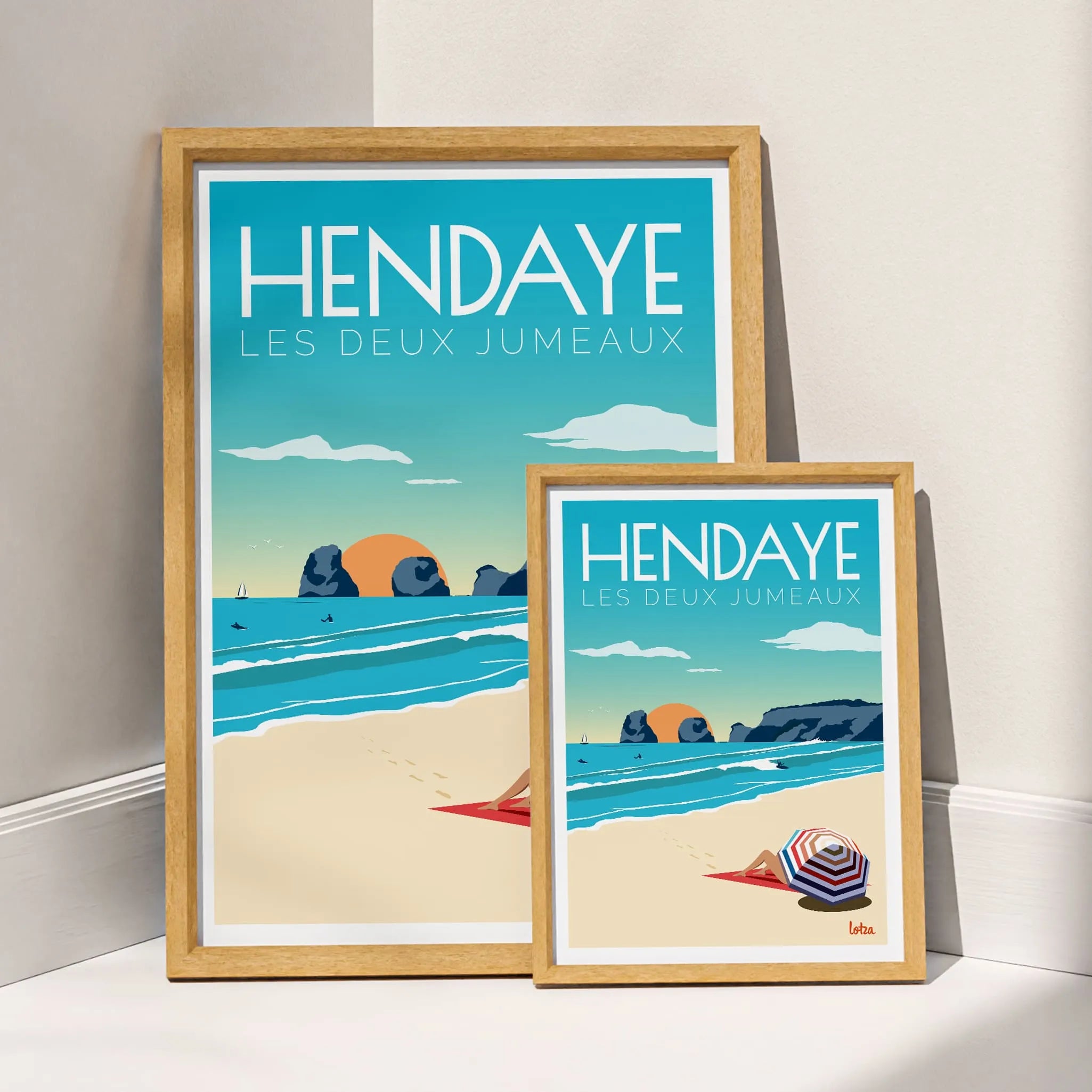 Affiche Hendaye