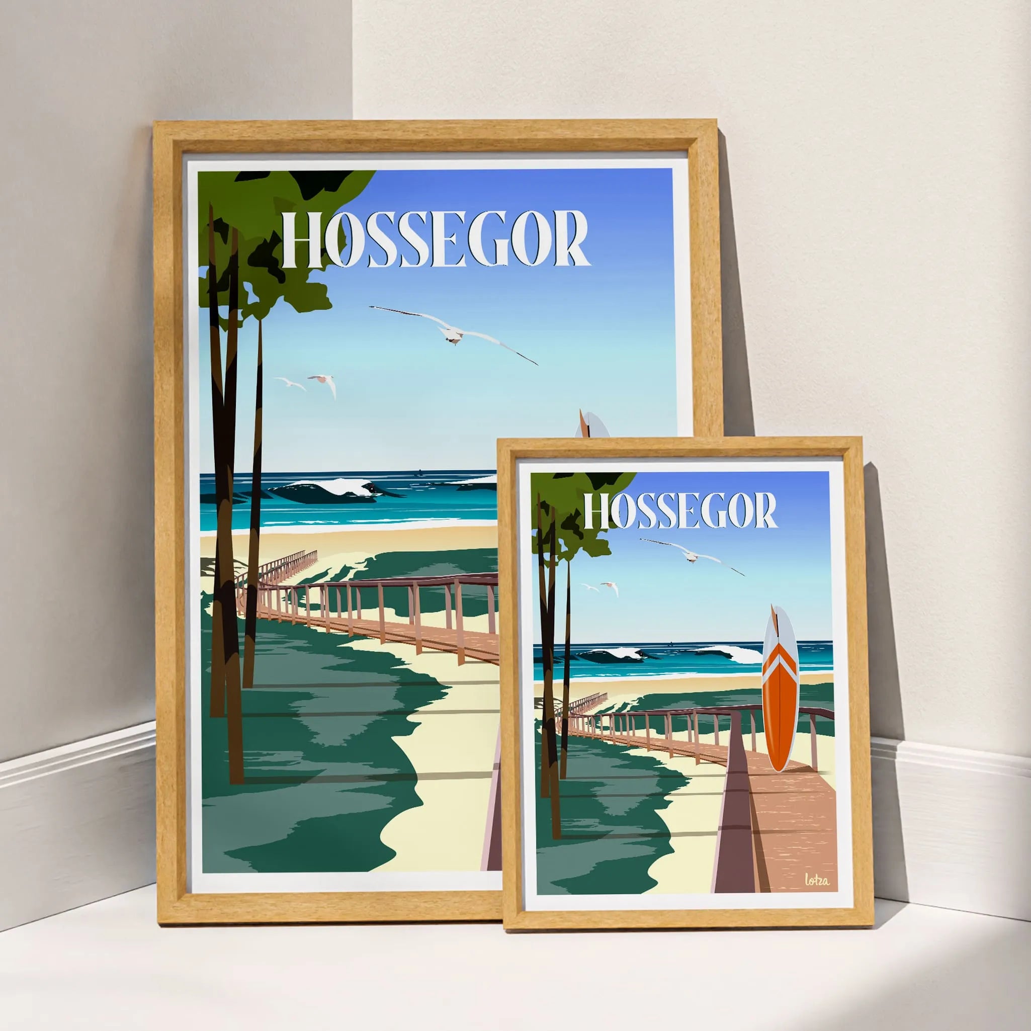 Affiche Hossegor
