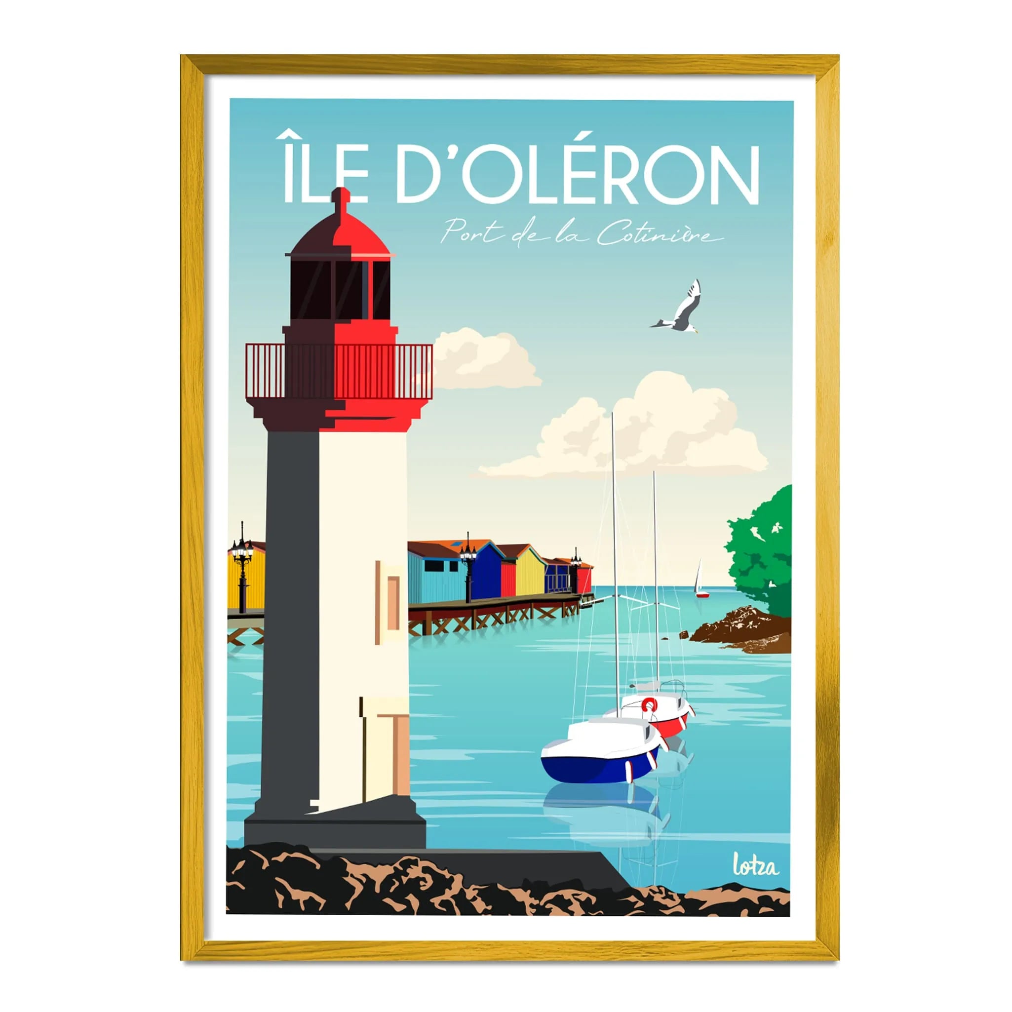 Affiche Île d'Oléron