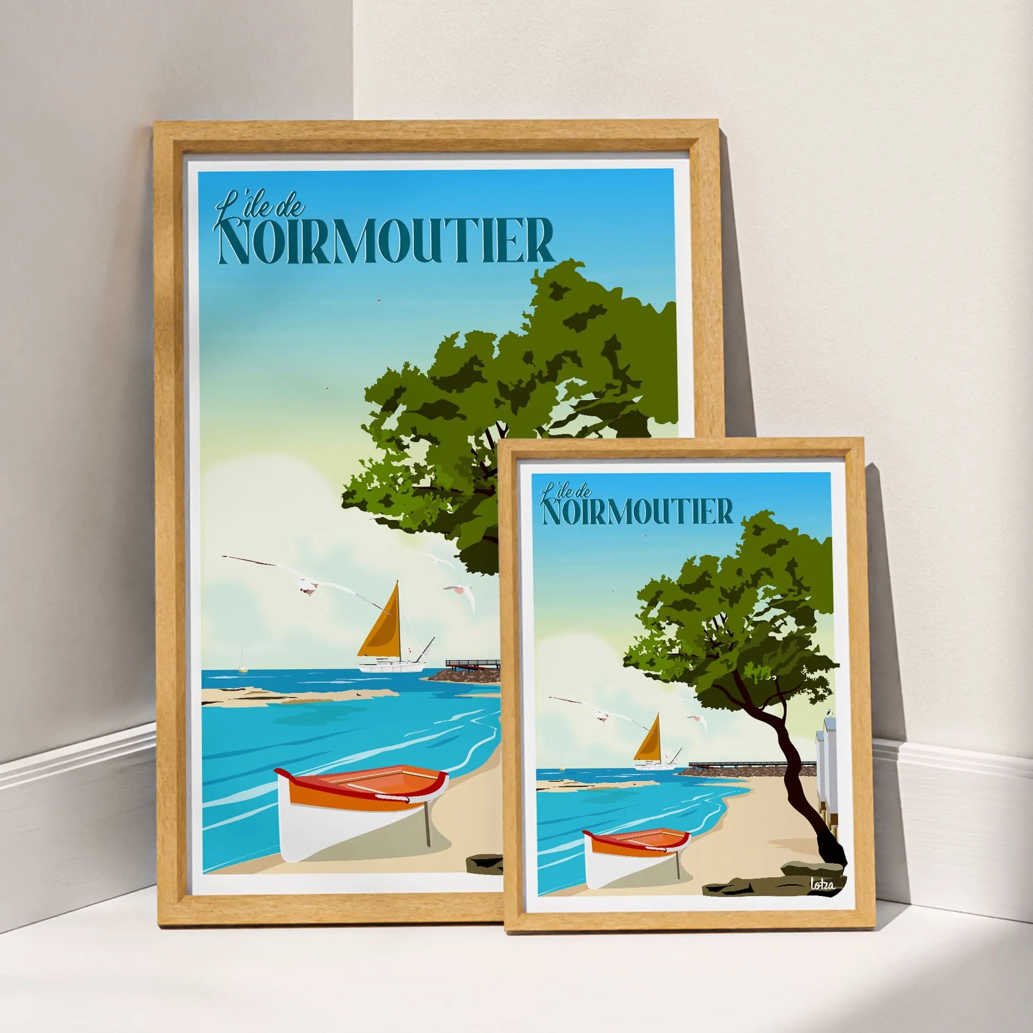 Affiche Île de Noirmoutier