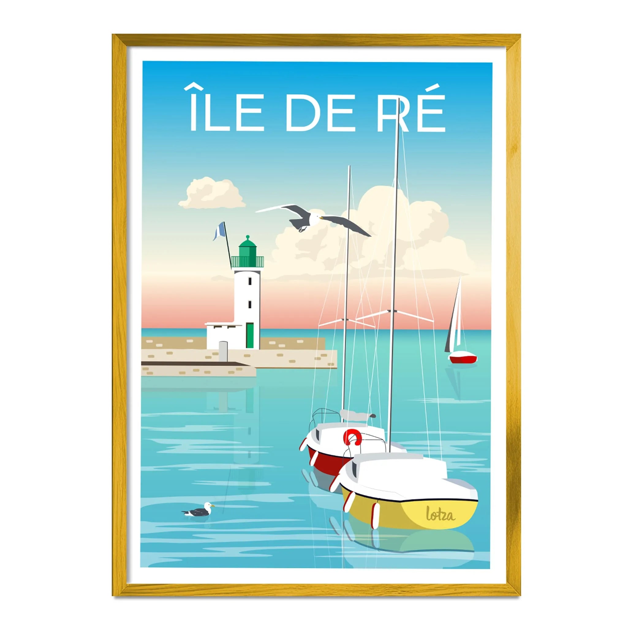 Affiche Île de Ré