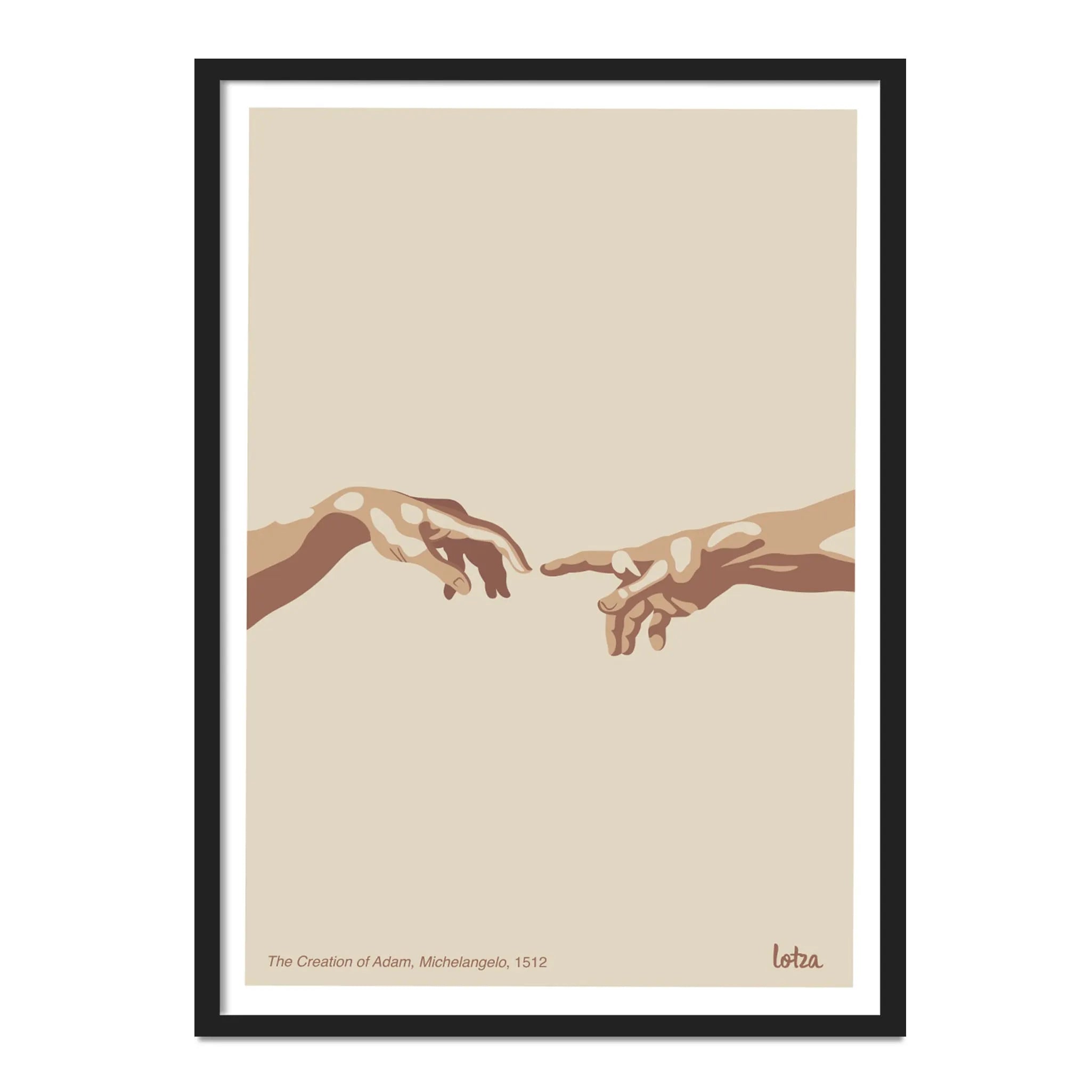 The Creation of Adam Poster