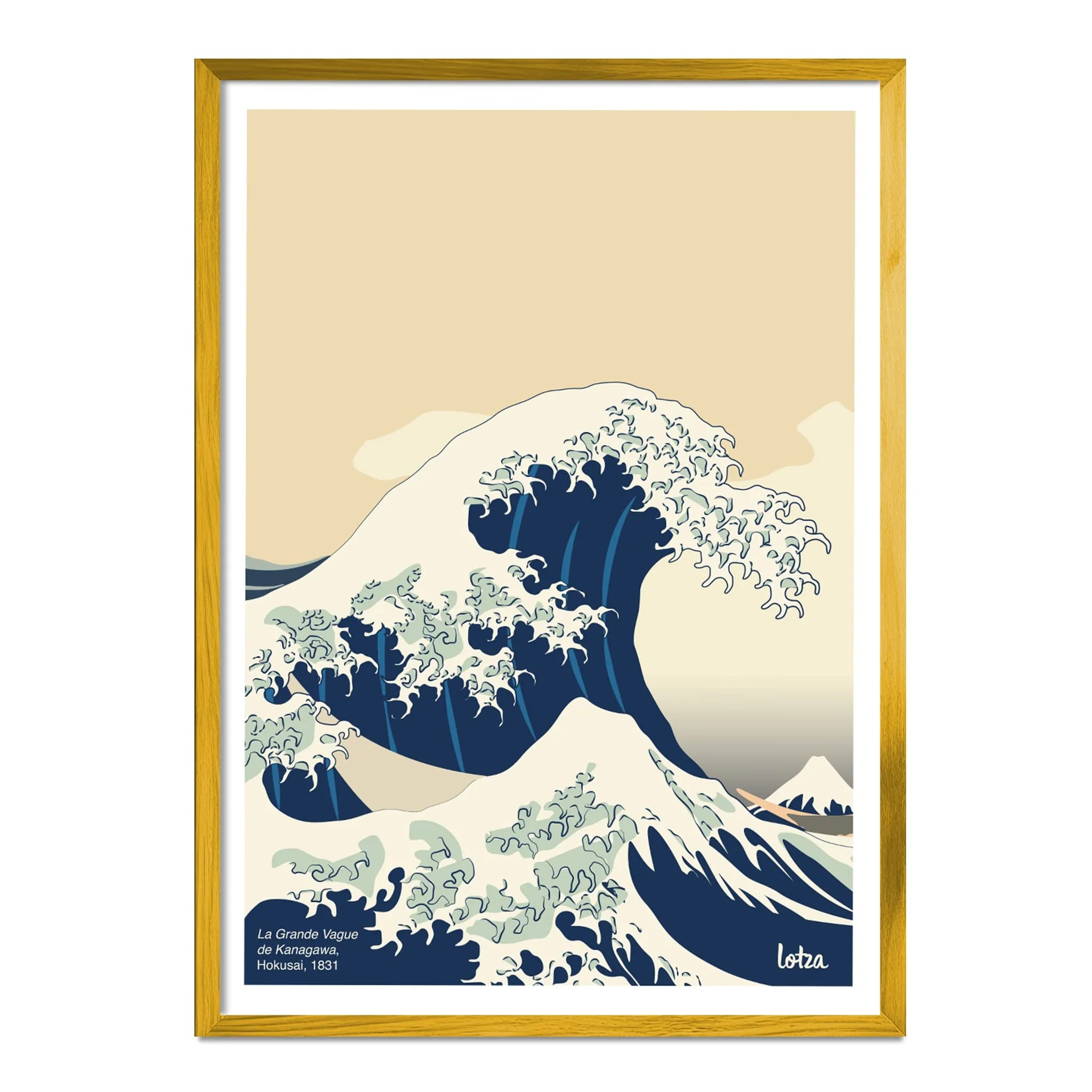 Affiche La Grande Vague de Kanagawa