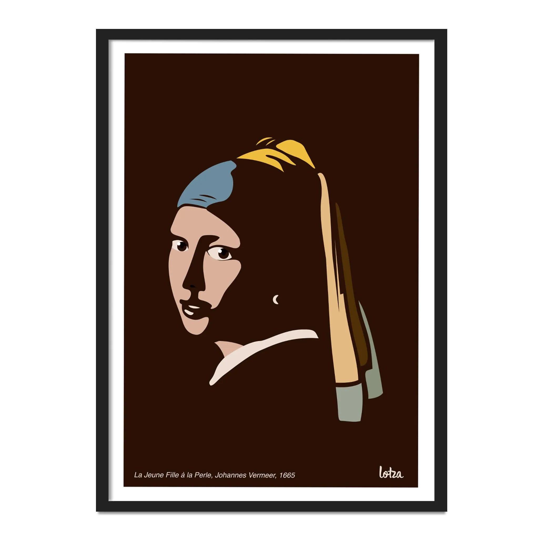 Girl with a Pearl Earring Poster