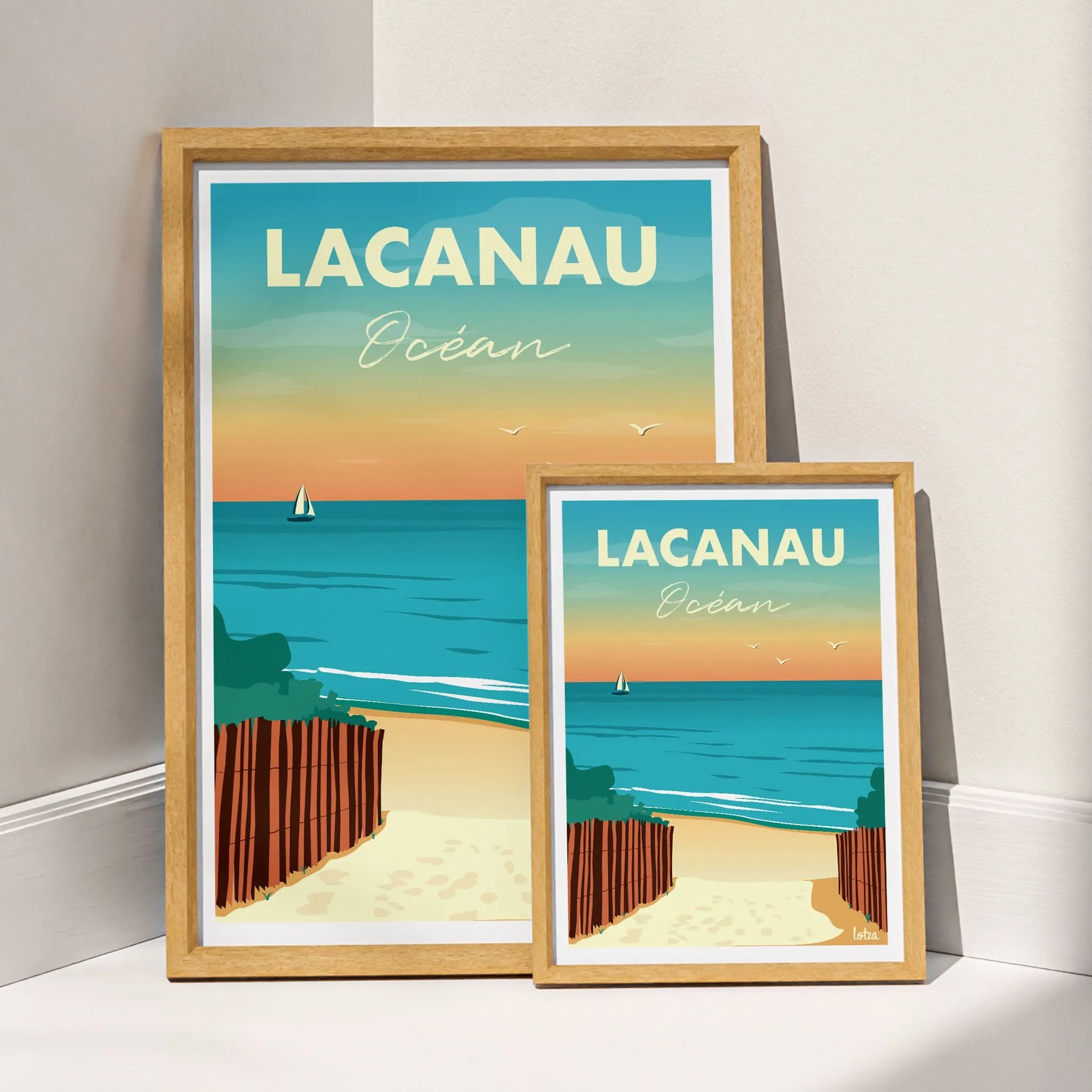 Affiche Lacanau