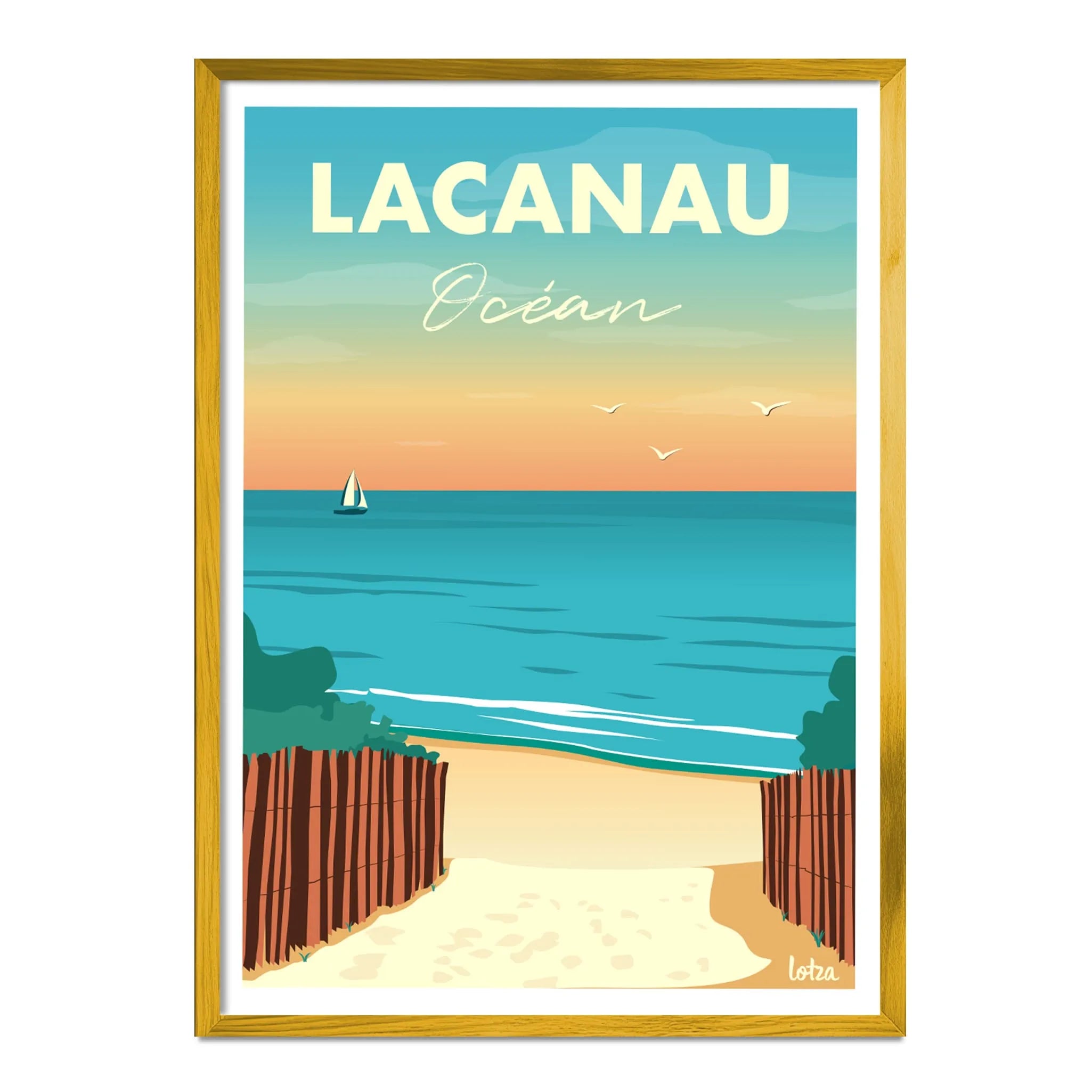 Affiche Lacanau