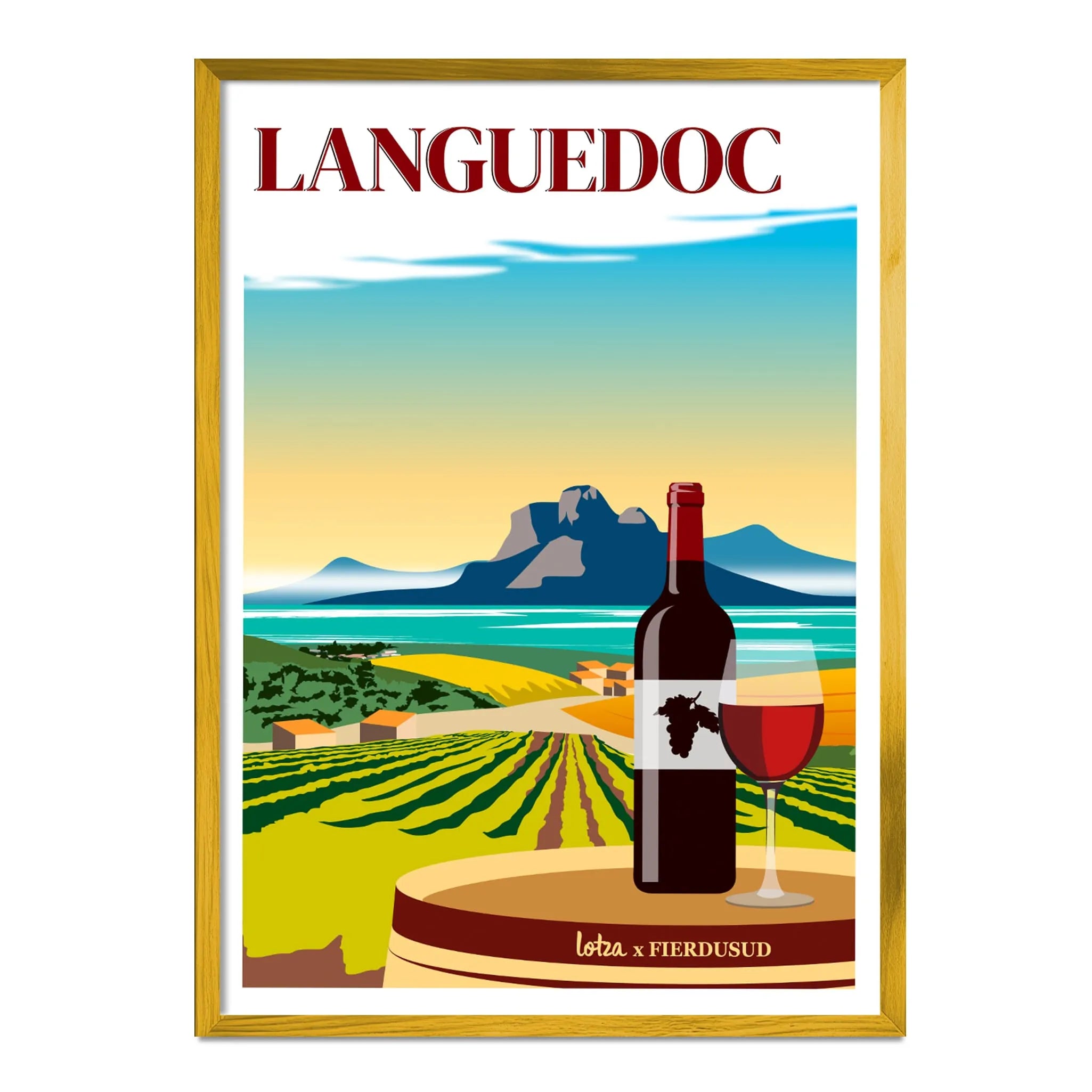 Affiche Languedoc