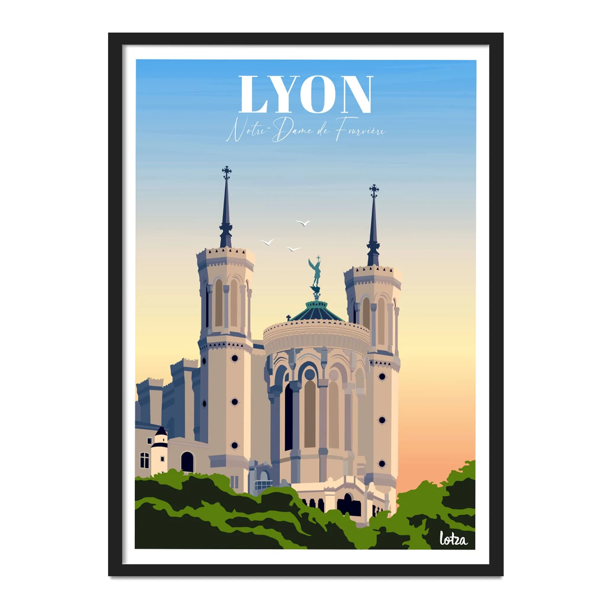 Affiche Lyon