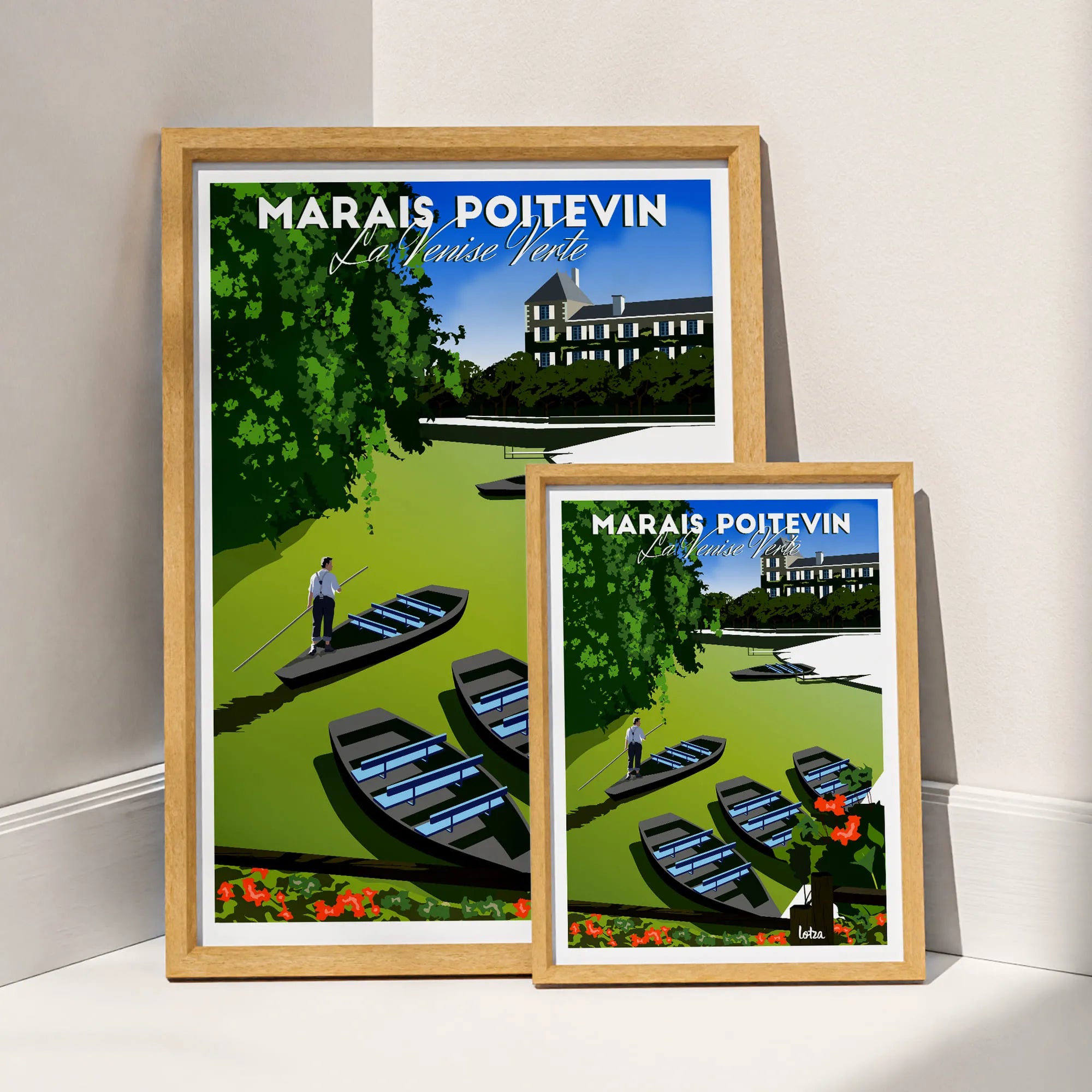 Affiche Marais Poitevin
